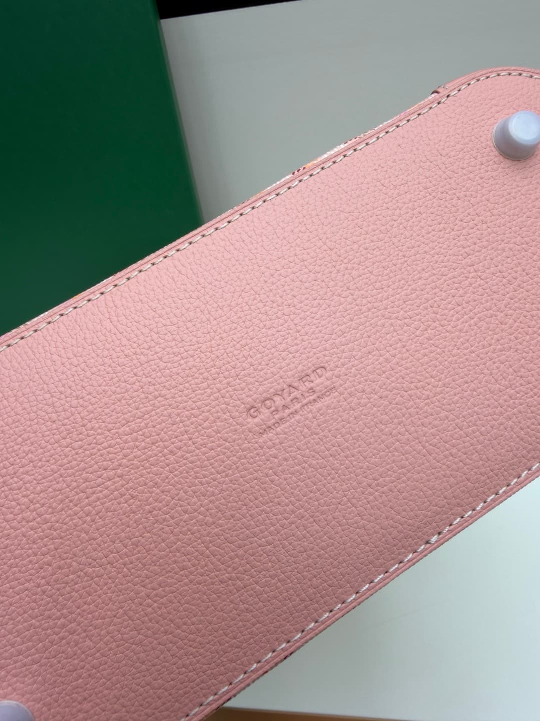 Goyard Vendôme mini bag in Goyardine coated canvas Pink High
