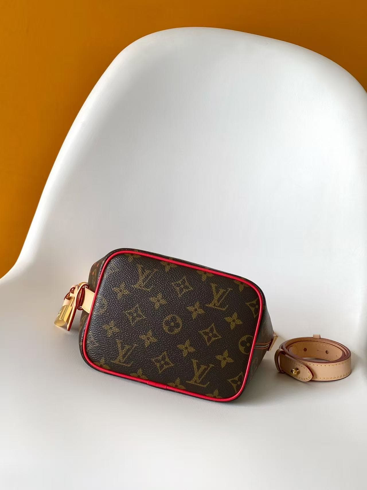 Louis Vuitton All In BB Vibrant Red Monogram coated canvas M29076 High