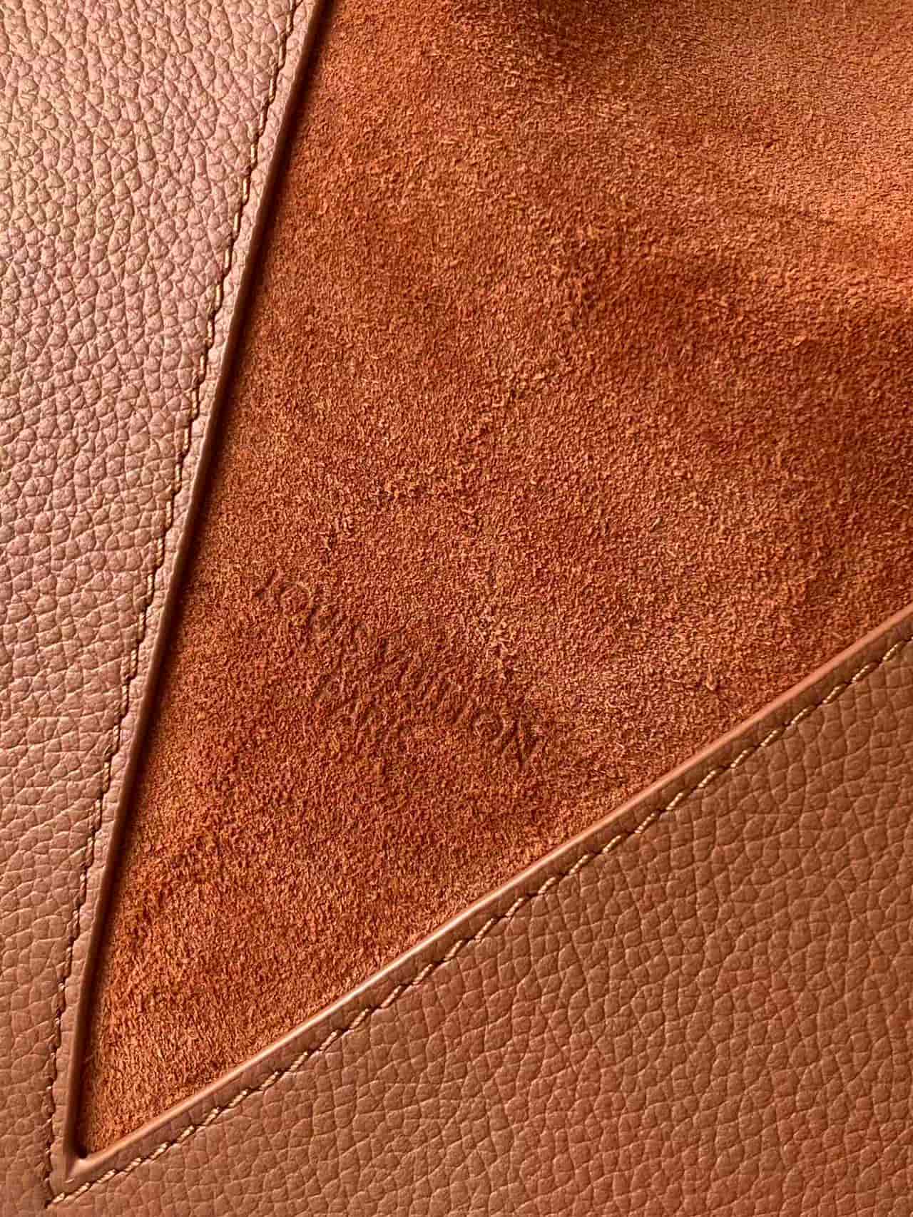 Louis Vuitton Low Key Hobo MM Cognac Brown Grained calfskin and suede M29156 High