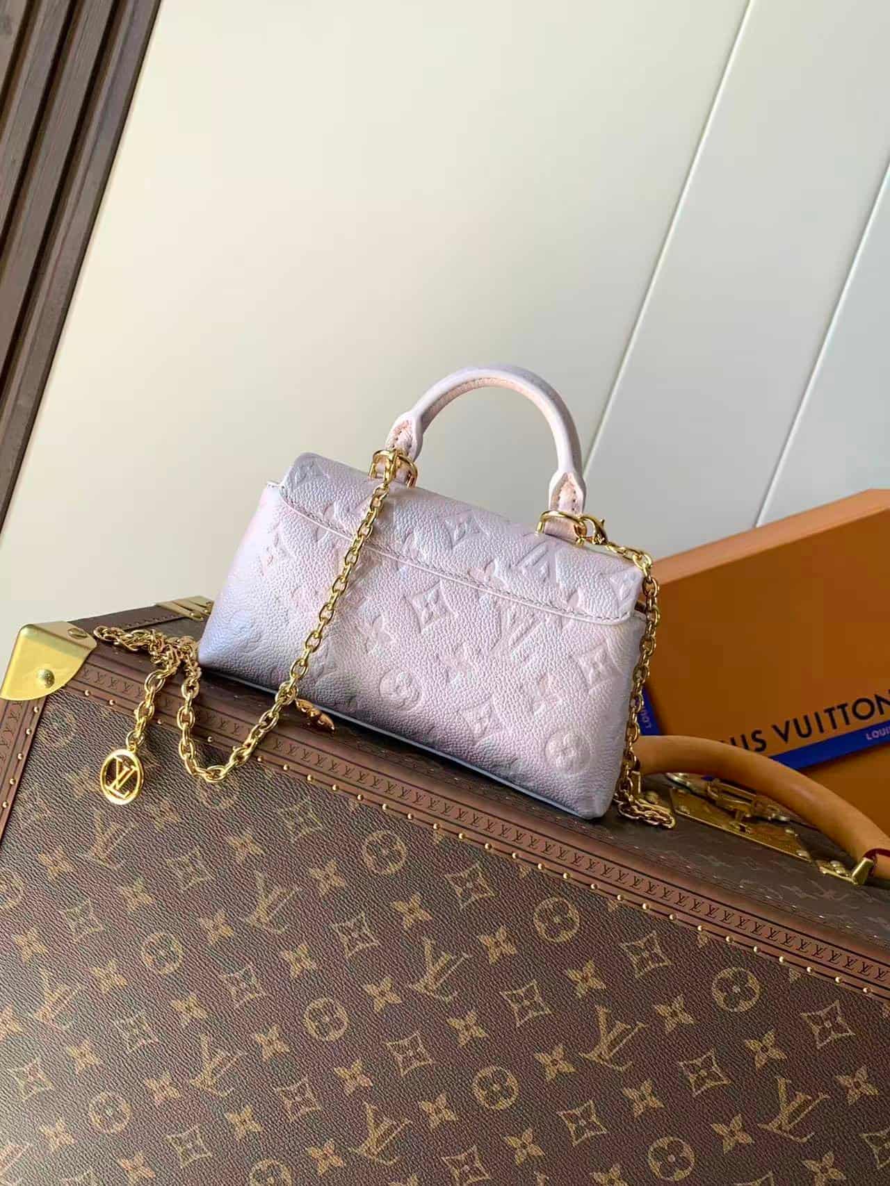 Louis Vuitton Nano Madeleine Cowhide leather M29448 Confetti Pink High