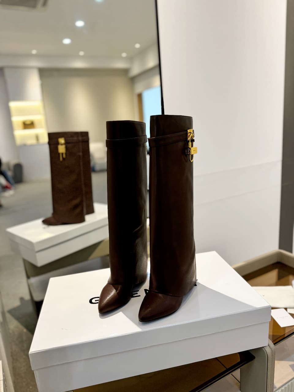Givenchy Knee-High Boots Shoes Women