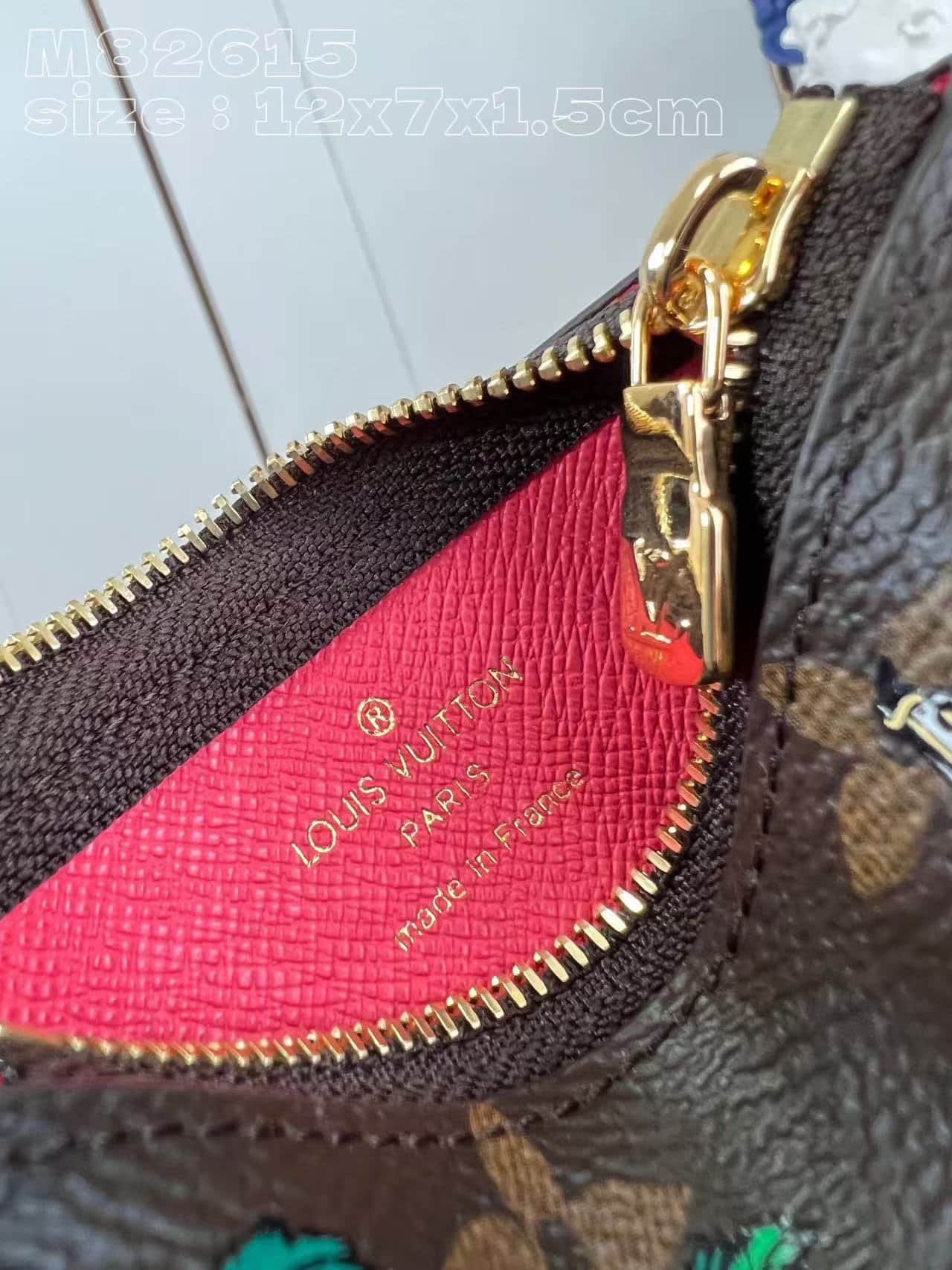 Louis Vuitton Key Pouch Vivienne Monogram Canvas M82615 High
