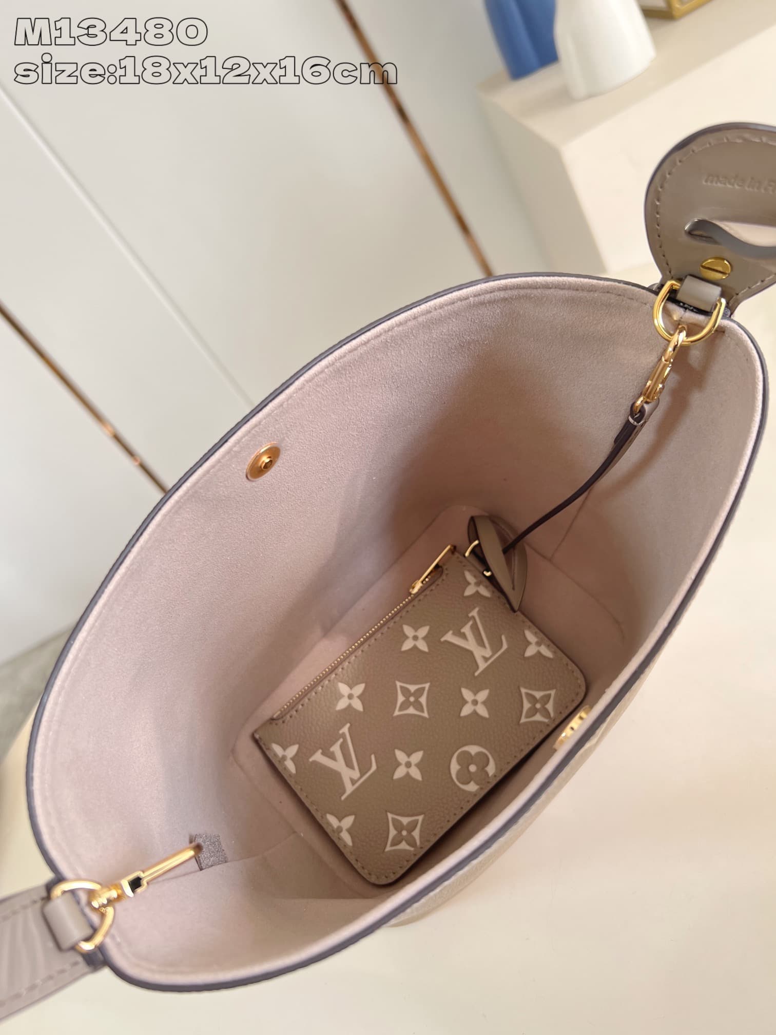 Louis Vuitton All In BB Monogram Empreinte Leather M13045 High
