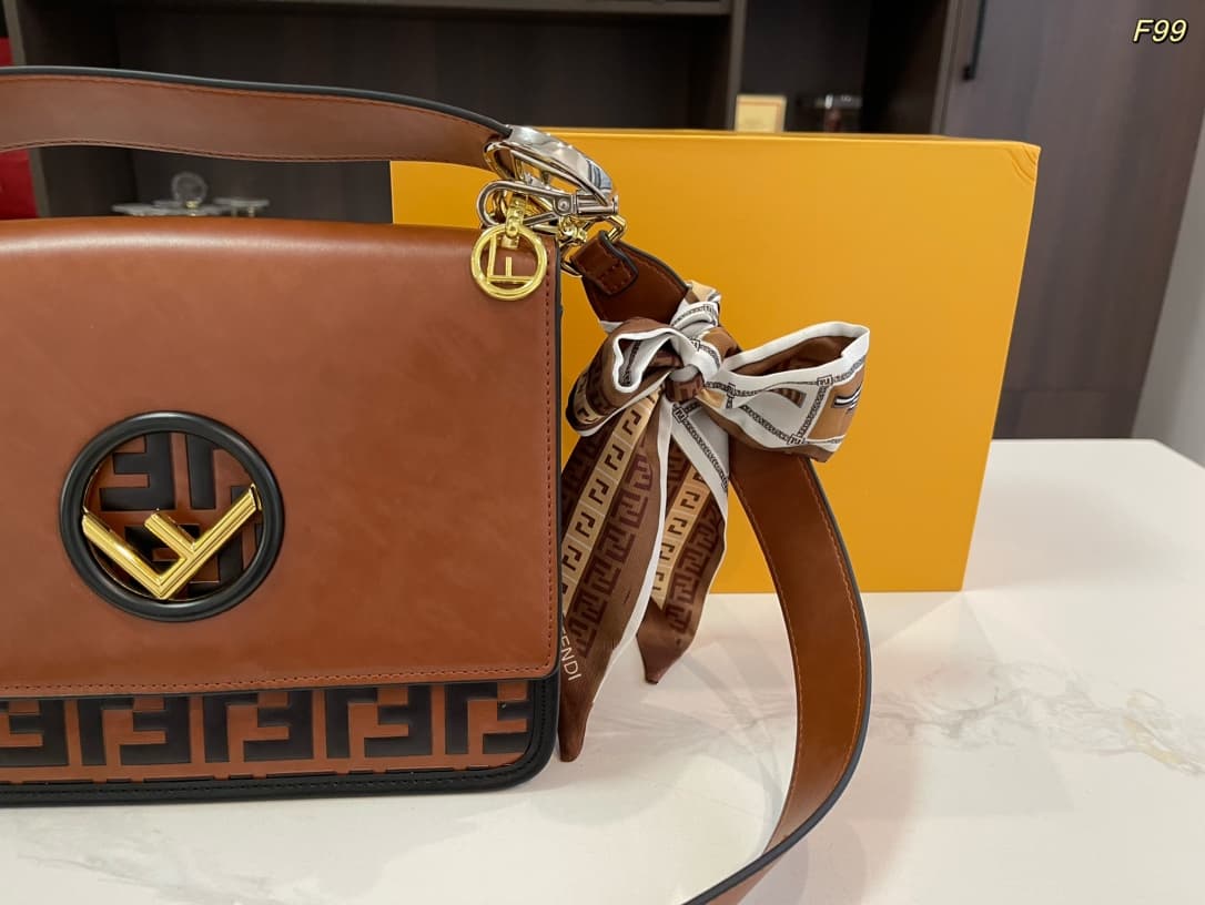 Fendi Kan I F Shoulder Bag