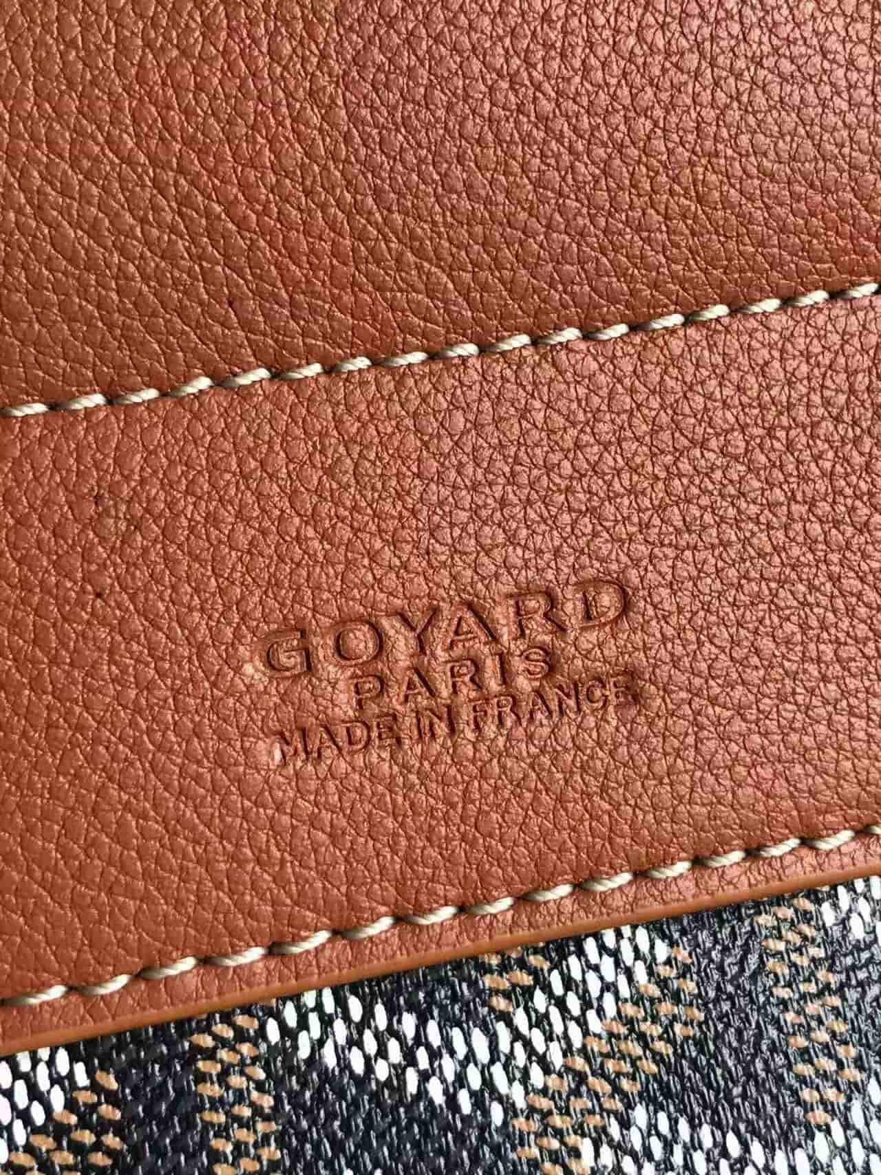 GOYARD ALPIN MINI BACKPACK BLACK&TAN HIGH