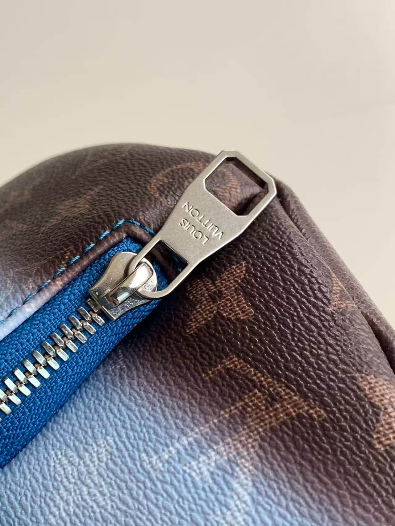 Louis Vuitton Rush Bumbag Blue Monogram Pigment coated canvas M28023 High