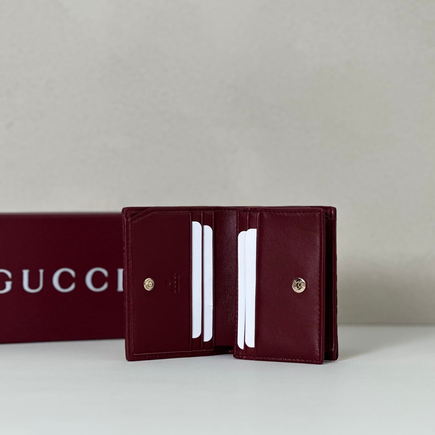 Gucci GG Marmont Small Wallet Burgundy 466492 High