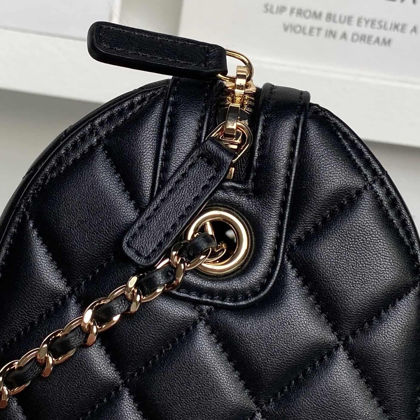 Chanel Classic Clutch with Chain Lambskin & Gold-Tone Metal Black AP4474 High