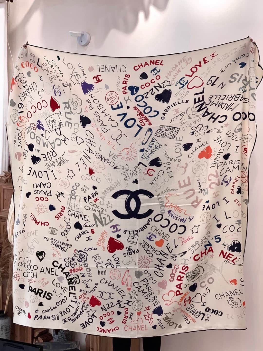 Chanel Silk Square Scarf