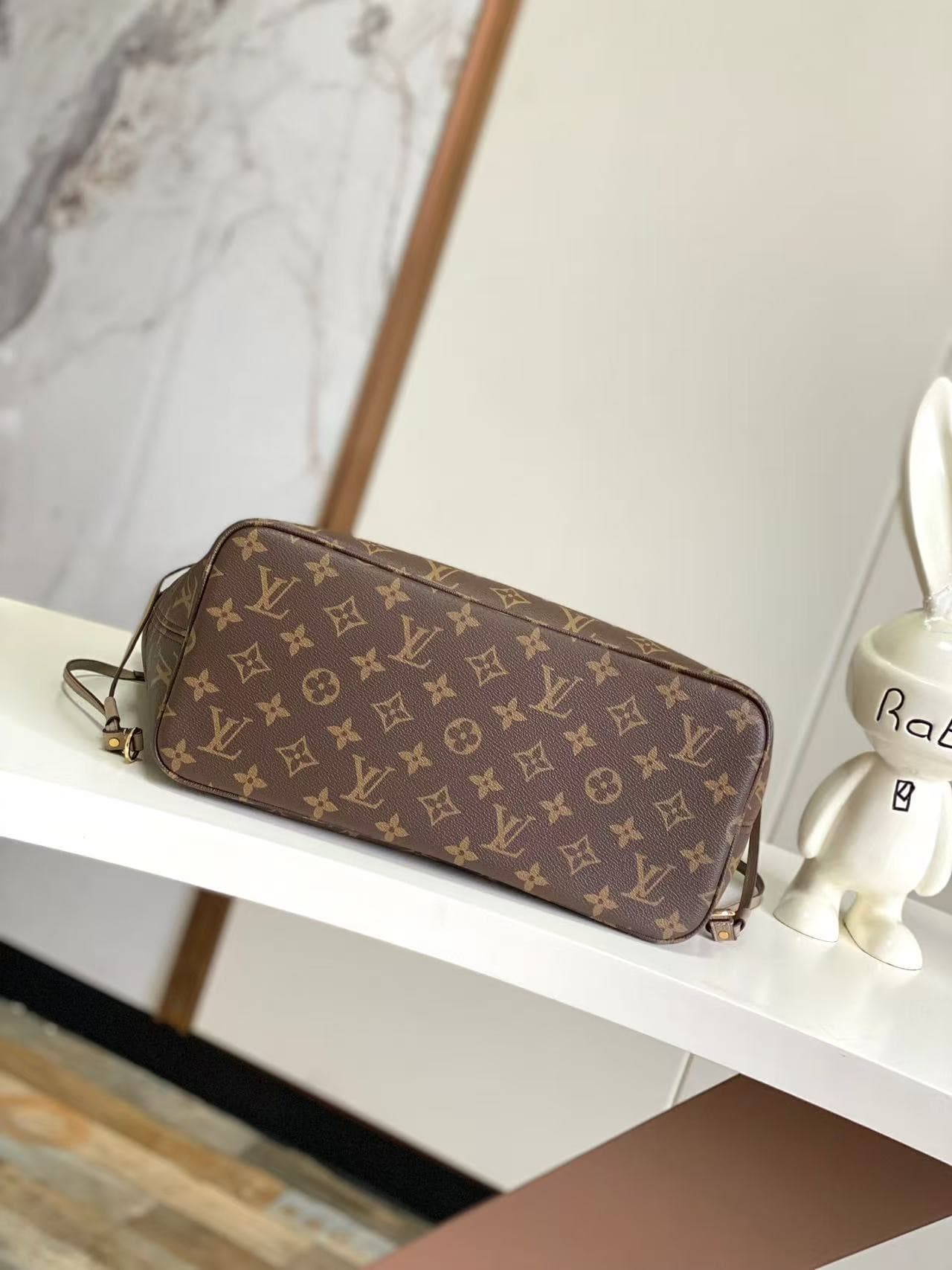 Louis Vuitton Neverfull Inside Out MM Monogram/Smoke Coated canvas M25664 High