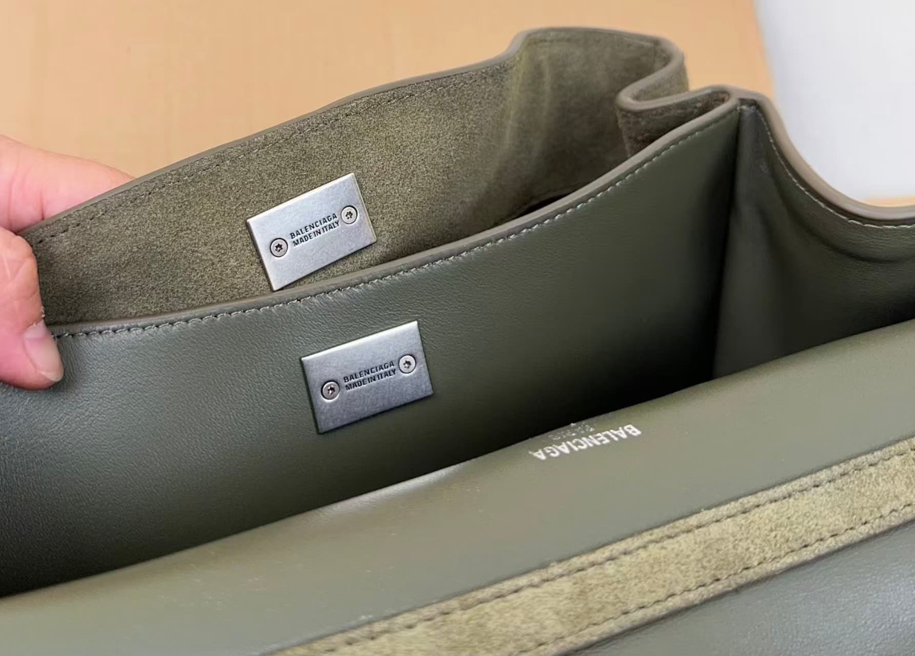 Balenciaga Small Women's Rodeo Suede Handbag 7897792 High