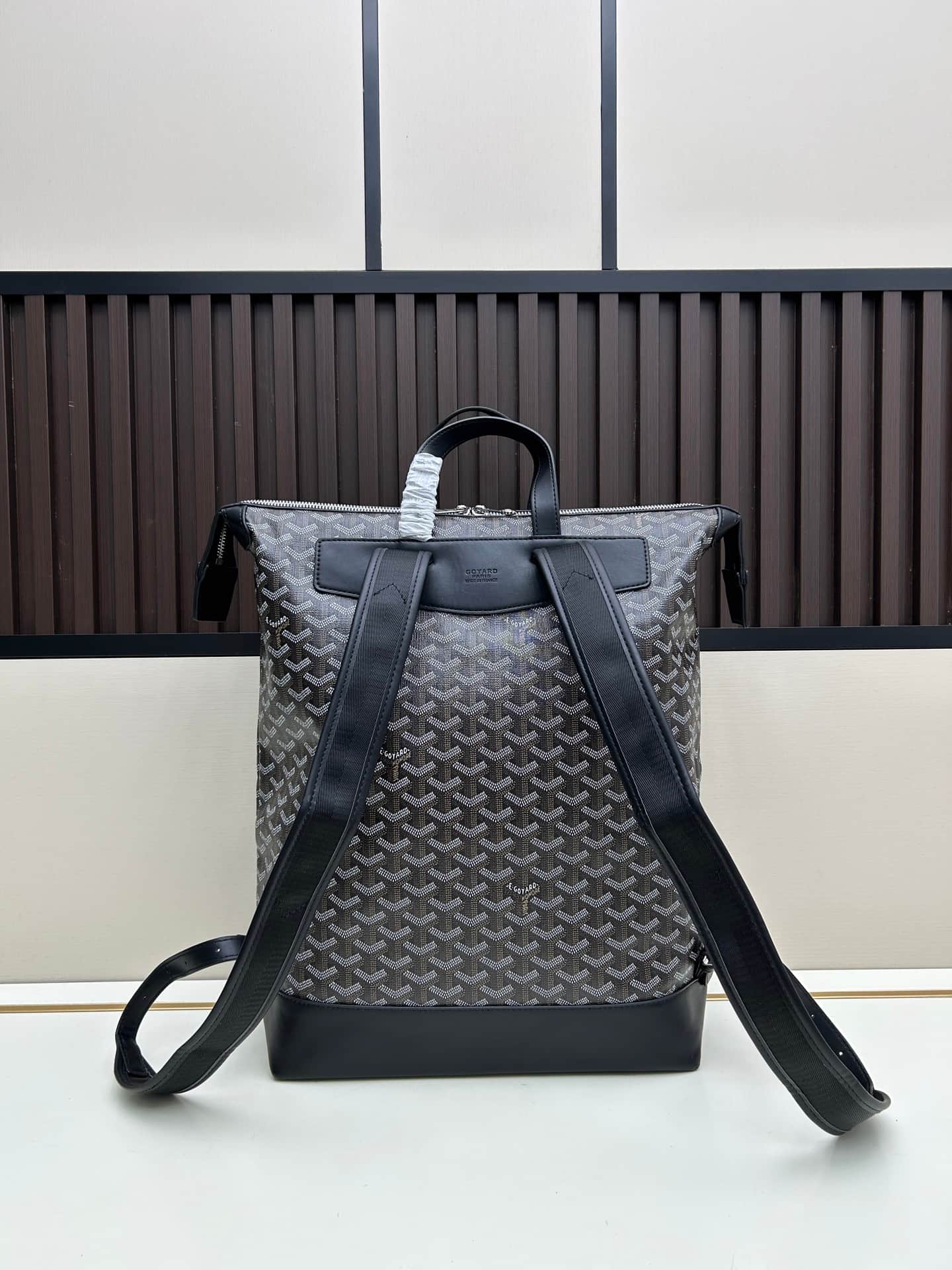 Goyard Cisalpin Backpack Goyardine Canvas & Chevroches Calfskin