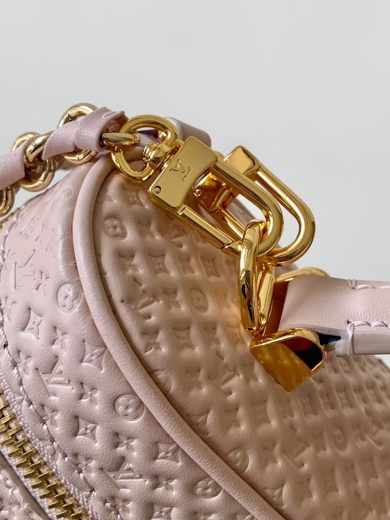 Louis Vuitton Vanity Chain Pouch Light Bliss Calfskin leather M29344 High