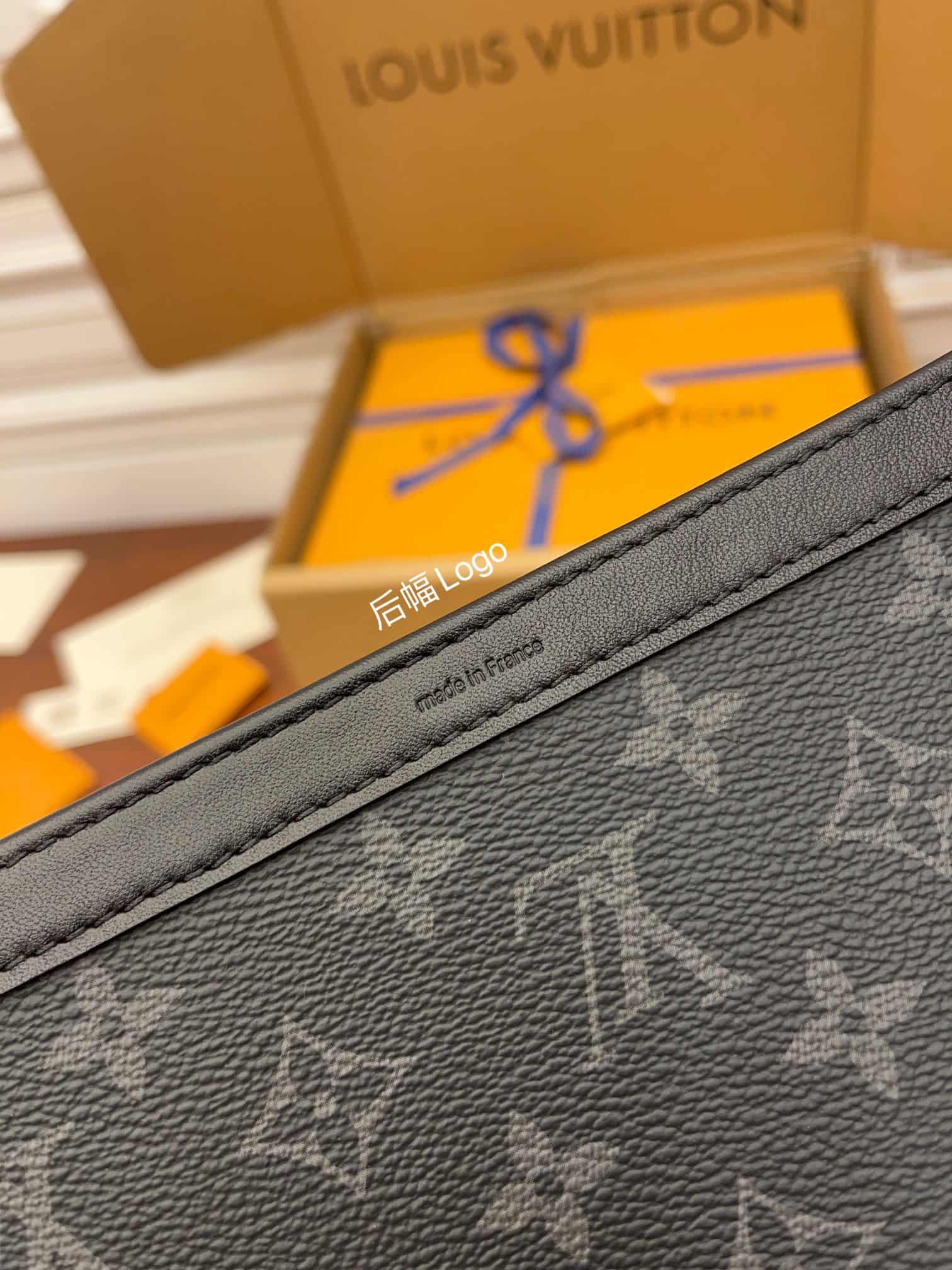 Louis Vuitton Gaston Wearable Wallet Monogram Eclipse Reverse coated canvas M81124 TOP