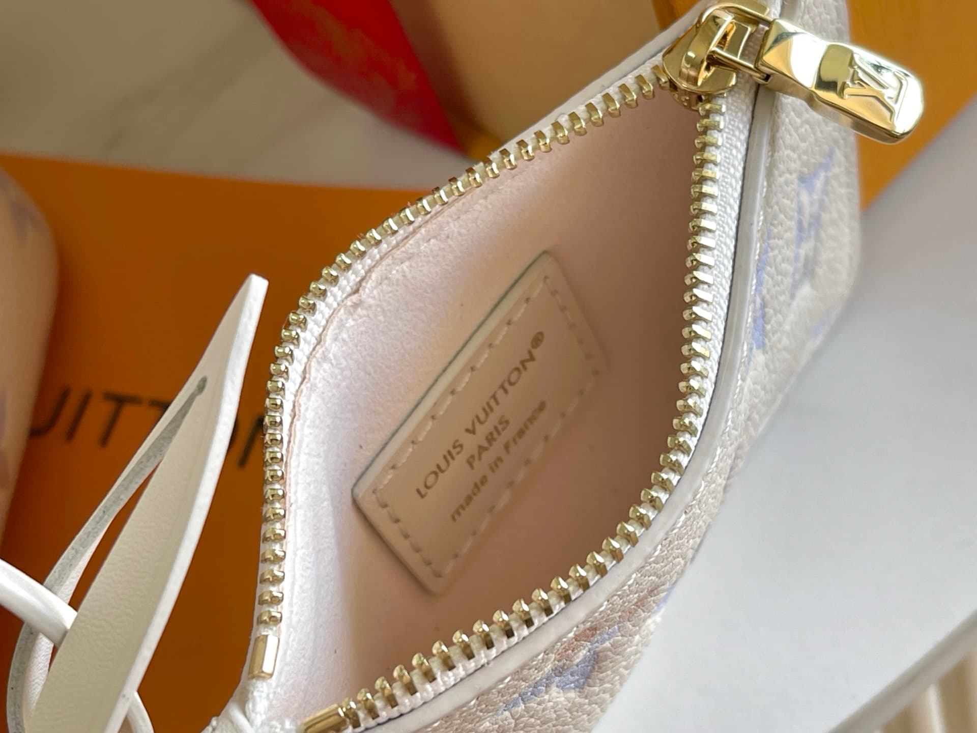 Louis Vuitton All In BB Dream Cream Embossed grained cowhide leather TOP
