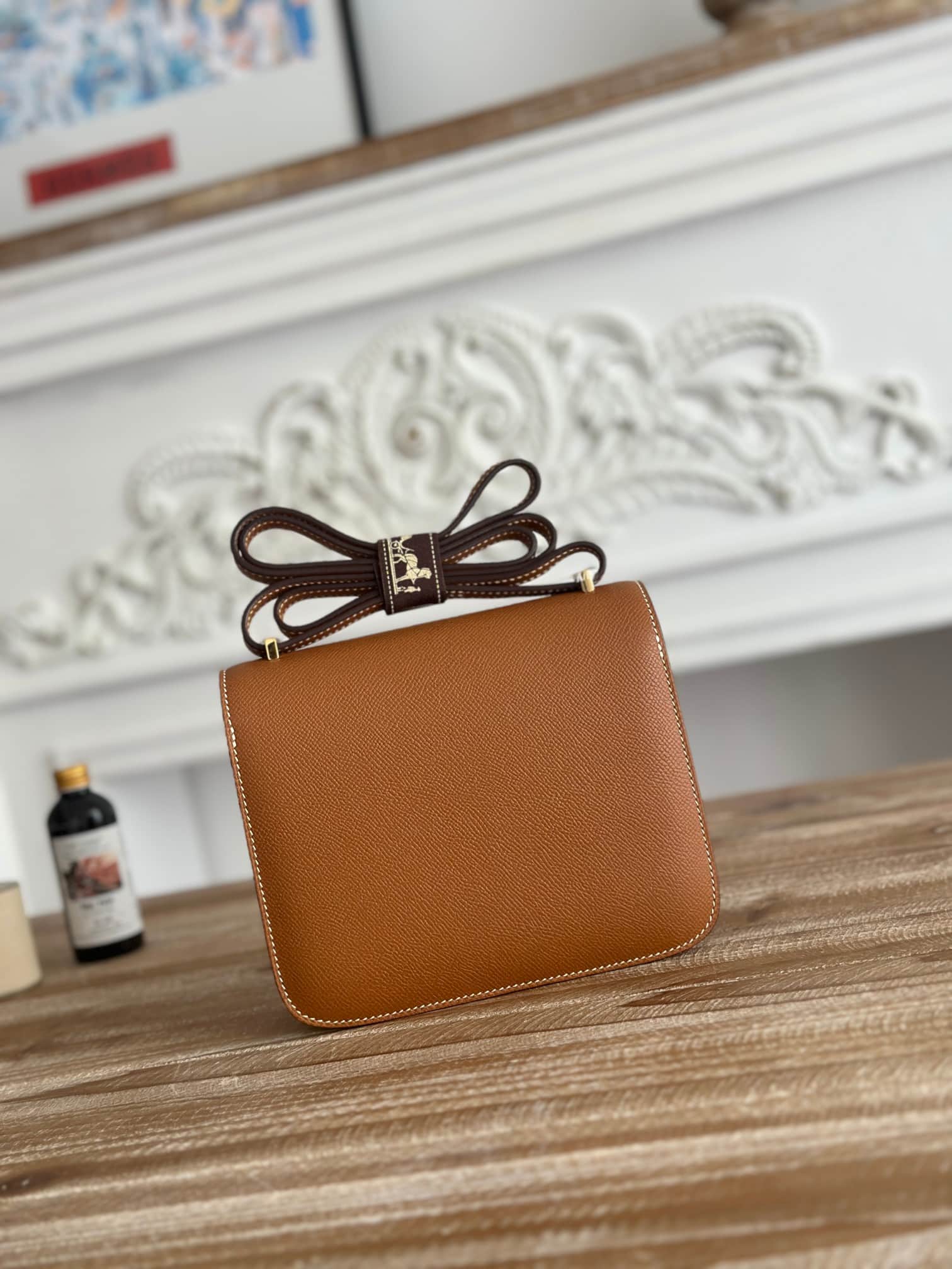 Hermes Mini Constance 18cm Epsom Bag WAX Gold High