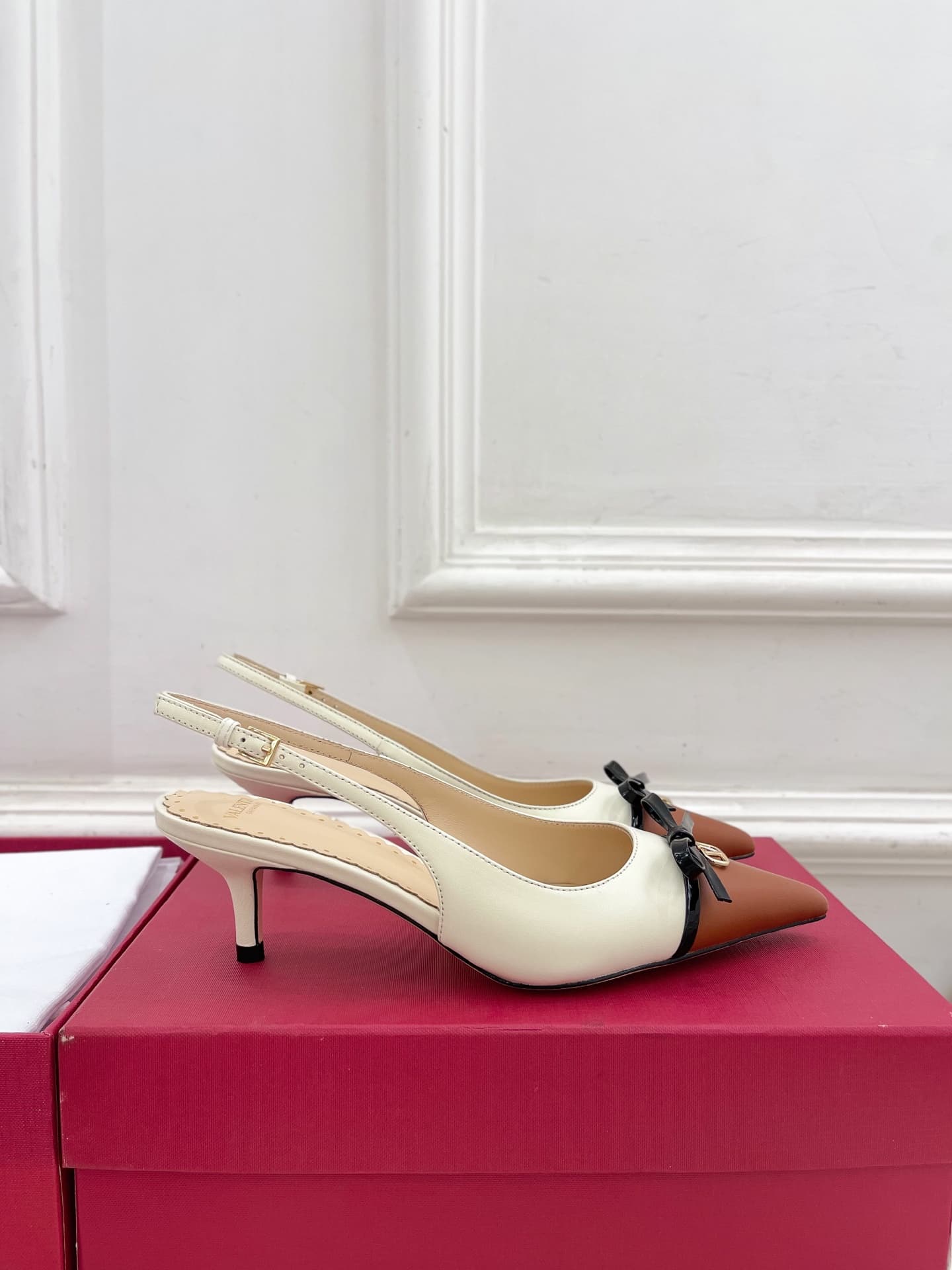 Valentino Bepointy Slingback Pump Shoes Low Women
