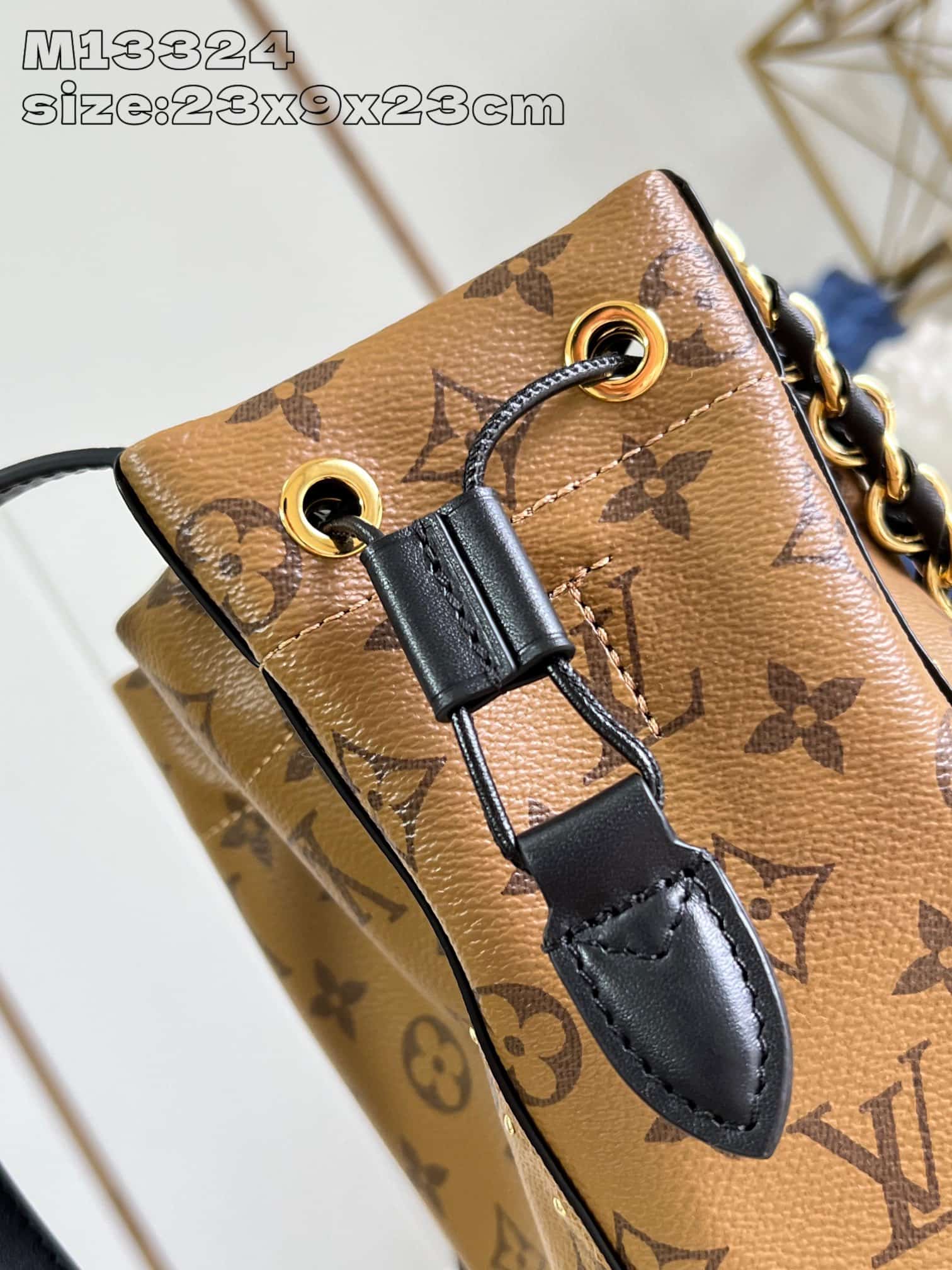 Louis Vuitton Noé Trunk PM Monogram Reverse Canvas M13324 High