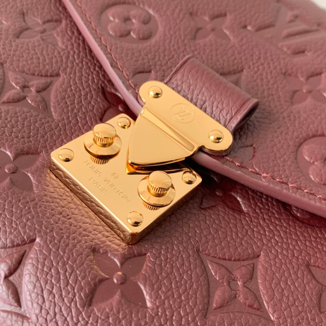 Louis Vuitton POCHETTE METIS Bag Monogram Empreinte M41487 Wine Red High