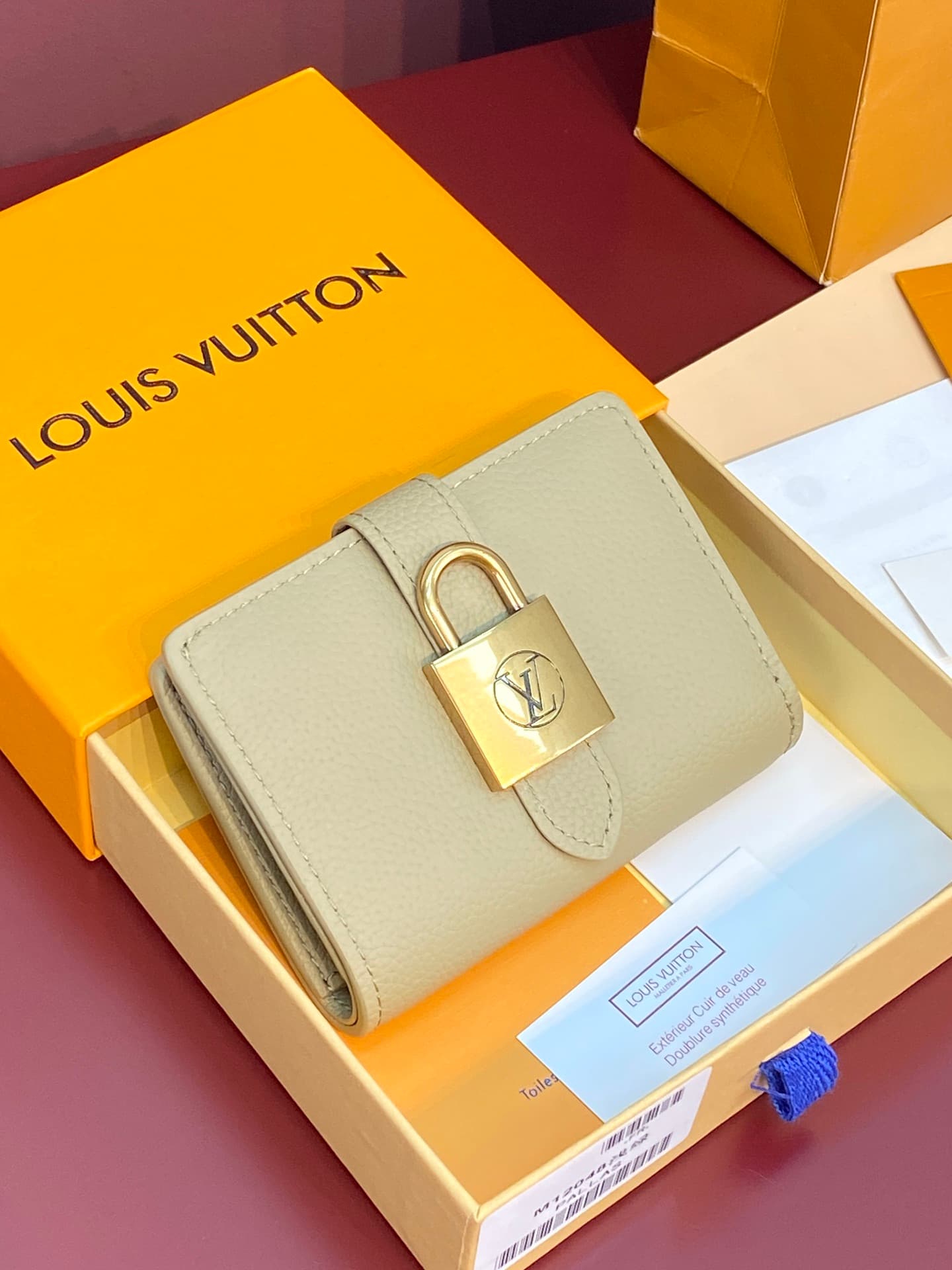 Louis Vuitton Low Key Compact Wallet Light Green Smooth calfskin M12408 High