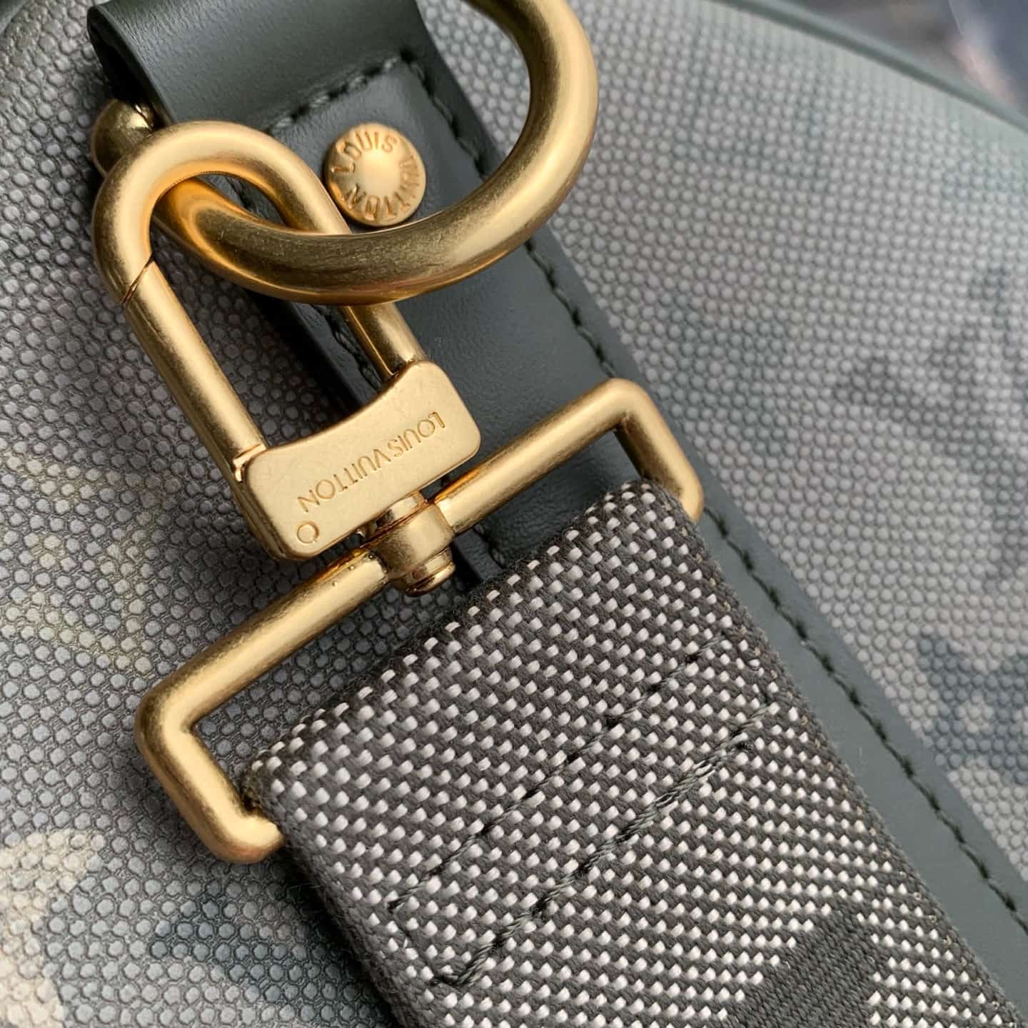 Louis Vuitton Keepall Bandoulière 35 Kahki Green Monogram Surplus coated canvas M27054 High