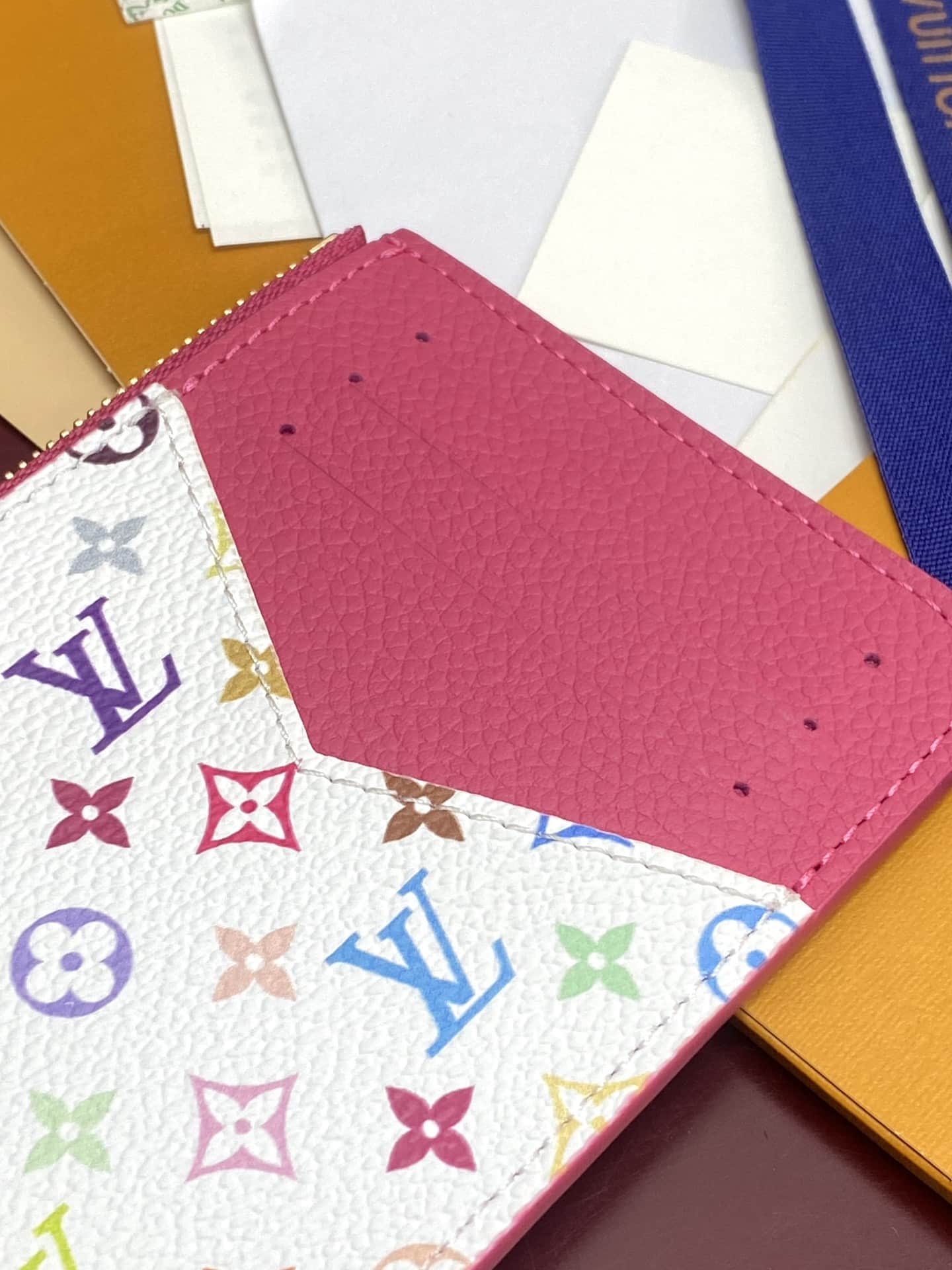 Louis Vuitton x Murakami Romy Card Holder Monogram Empreinte Leather M14155 High