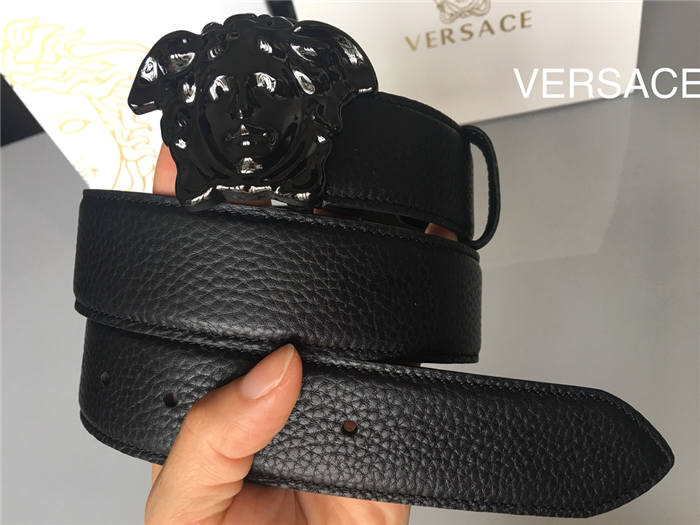 Versace PALAZZO Leather BELT Togo 38.5mm High