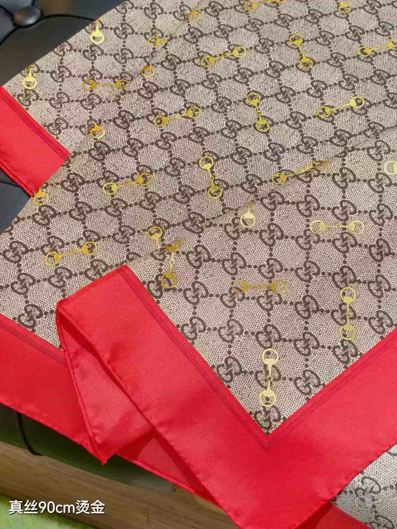Gucci Silk Square Scarf