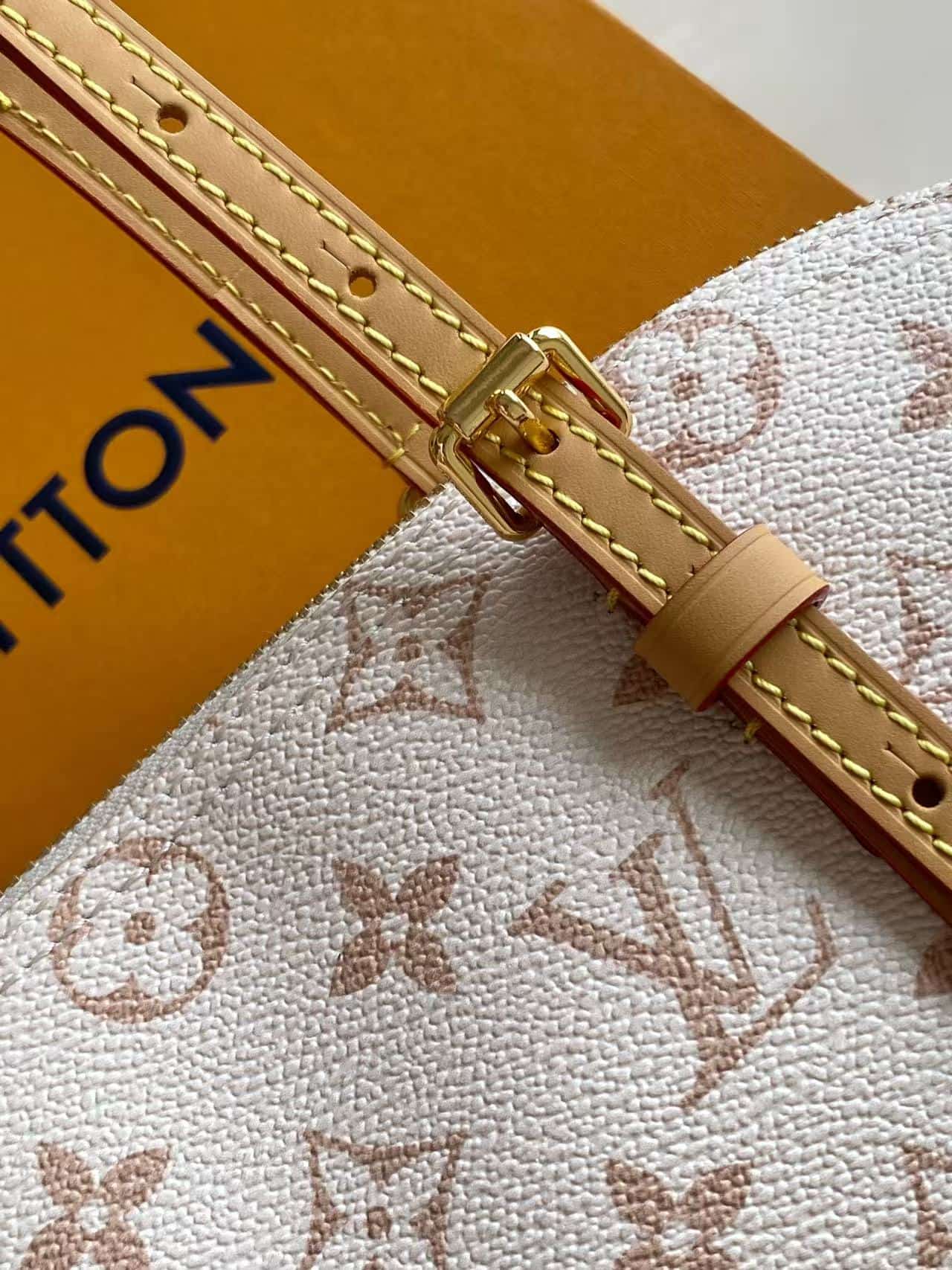 Louis Vuitton Squire East-West Monogram Dune coated canvas M2A457 High