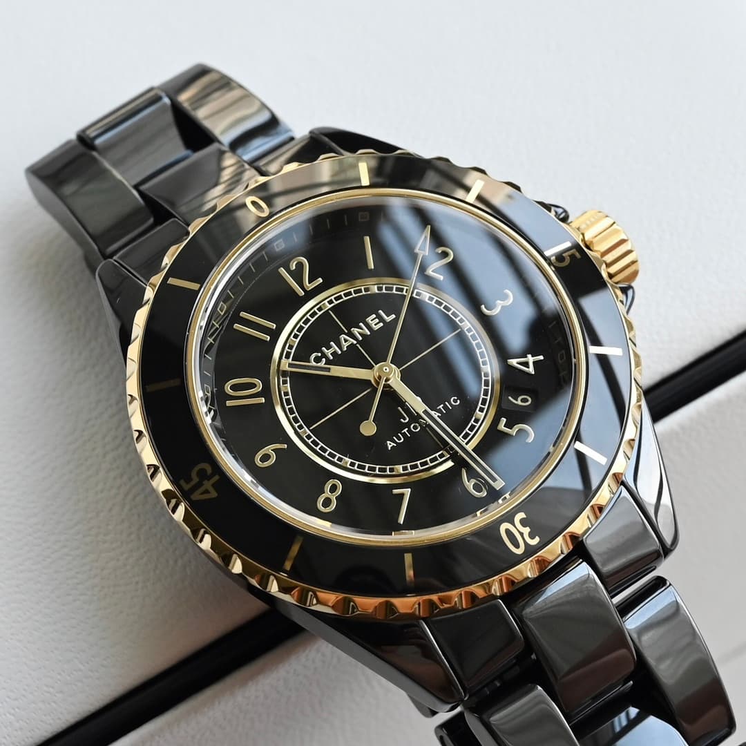 Chanel J12 Watch TOP Caliber 12.1- Black Ceramic