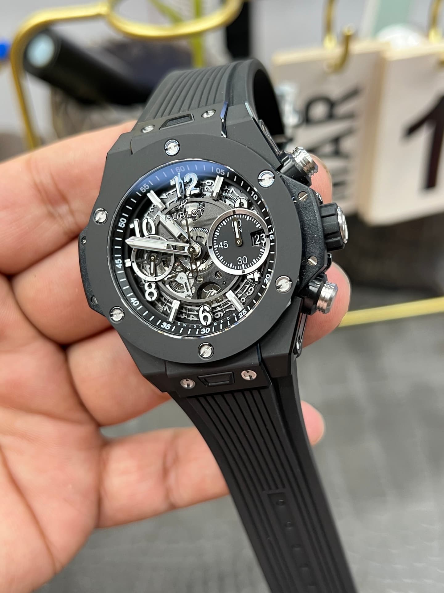 Hublot Big Bang Unico Black Magic Watch TOP