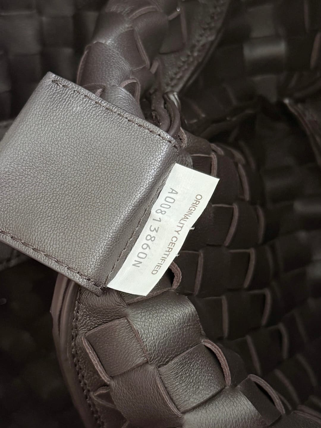 Bottega Veneta Large Campana shoulder bag in Intrecciato leather Brown TOP