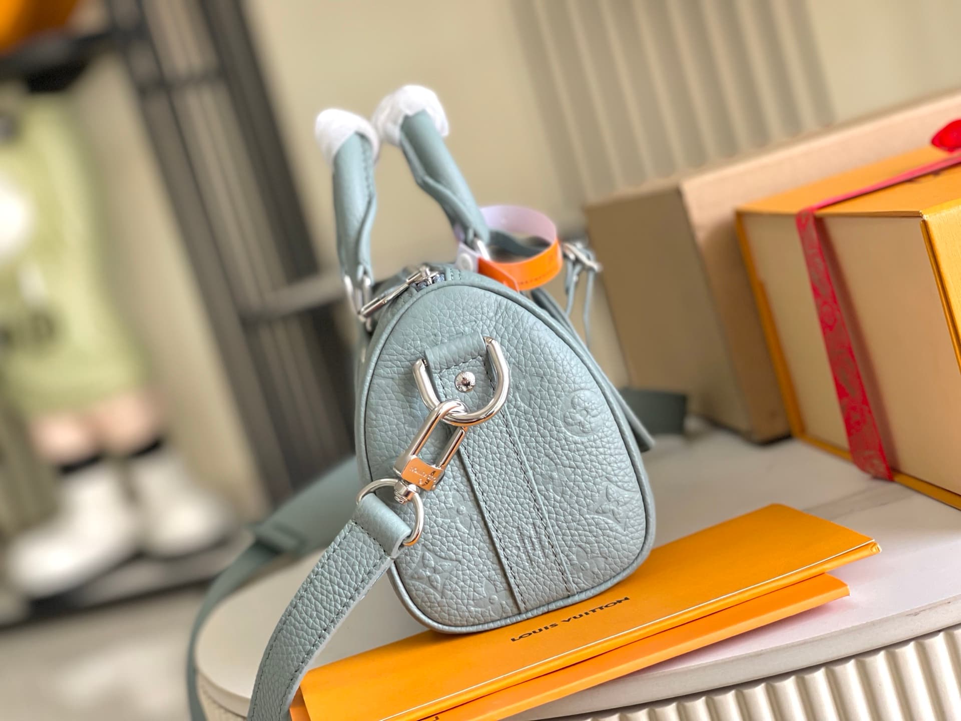 Louis Vuitton Keepall Bandoulière 25 Misty Lake Green M13866 TOP