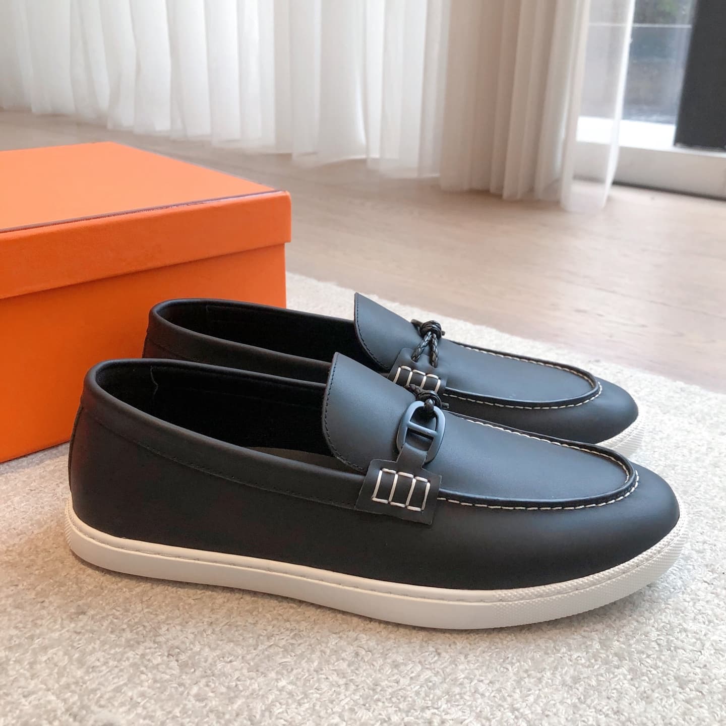 Hermes Ignacio loafer Shoes Men Women