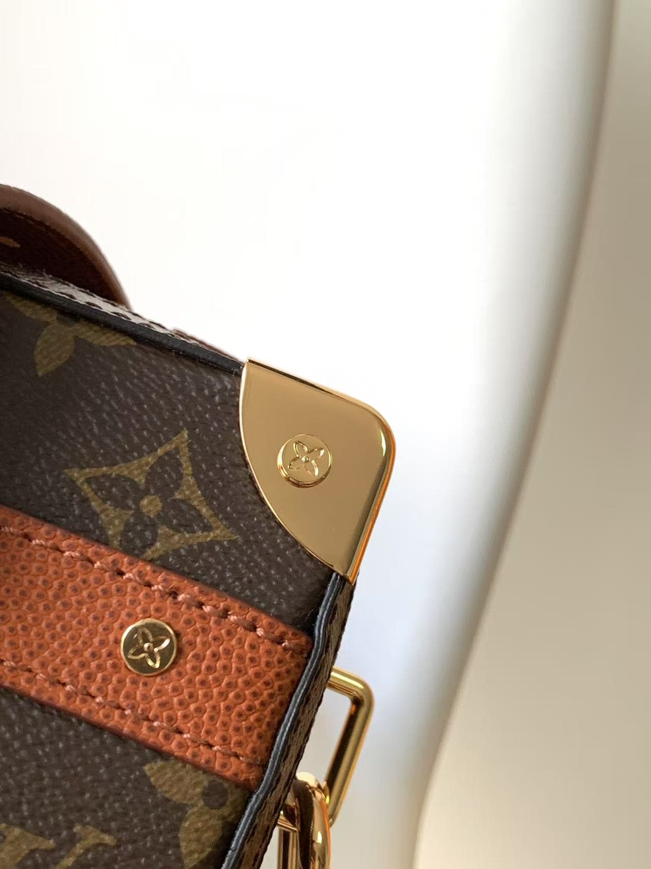 Louis Vuitton LVXNBA HANDLE TRUNK Monogram coated canvas M45785 High