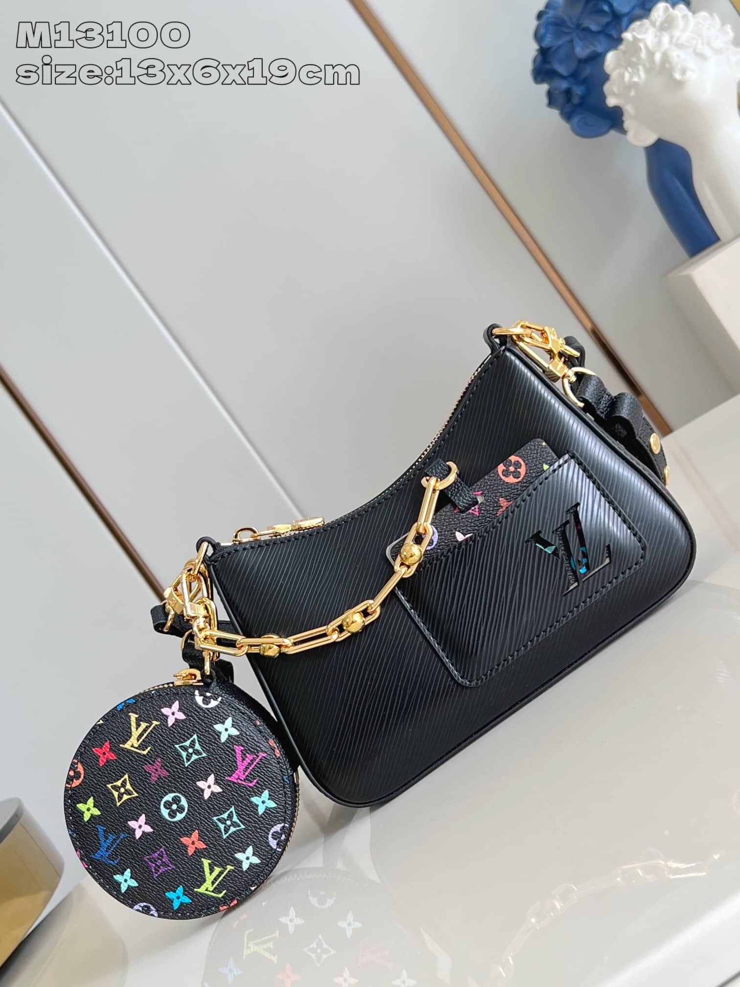 Louis Vuitton x Murakami Marellini Epi grained cowhide leather M13099 High