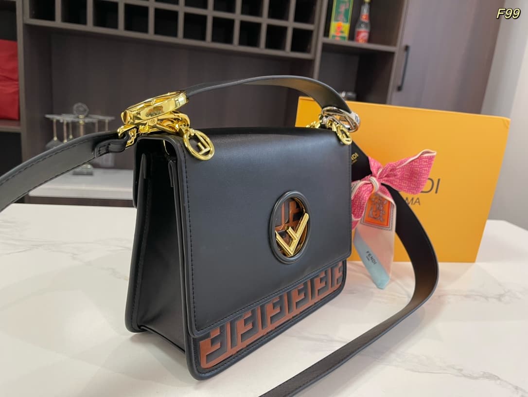 Fendi Kan I F Shoulder Bag