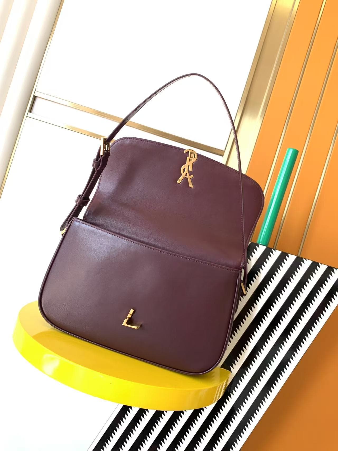 SAINT LAURENT SOLFERINO LARGE IN BOX High