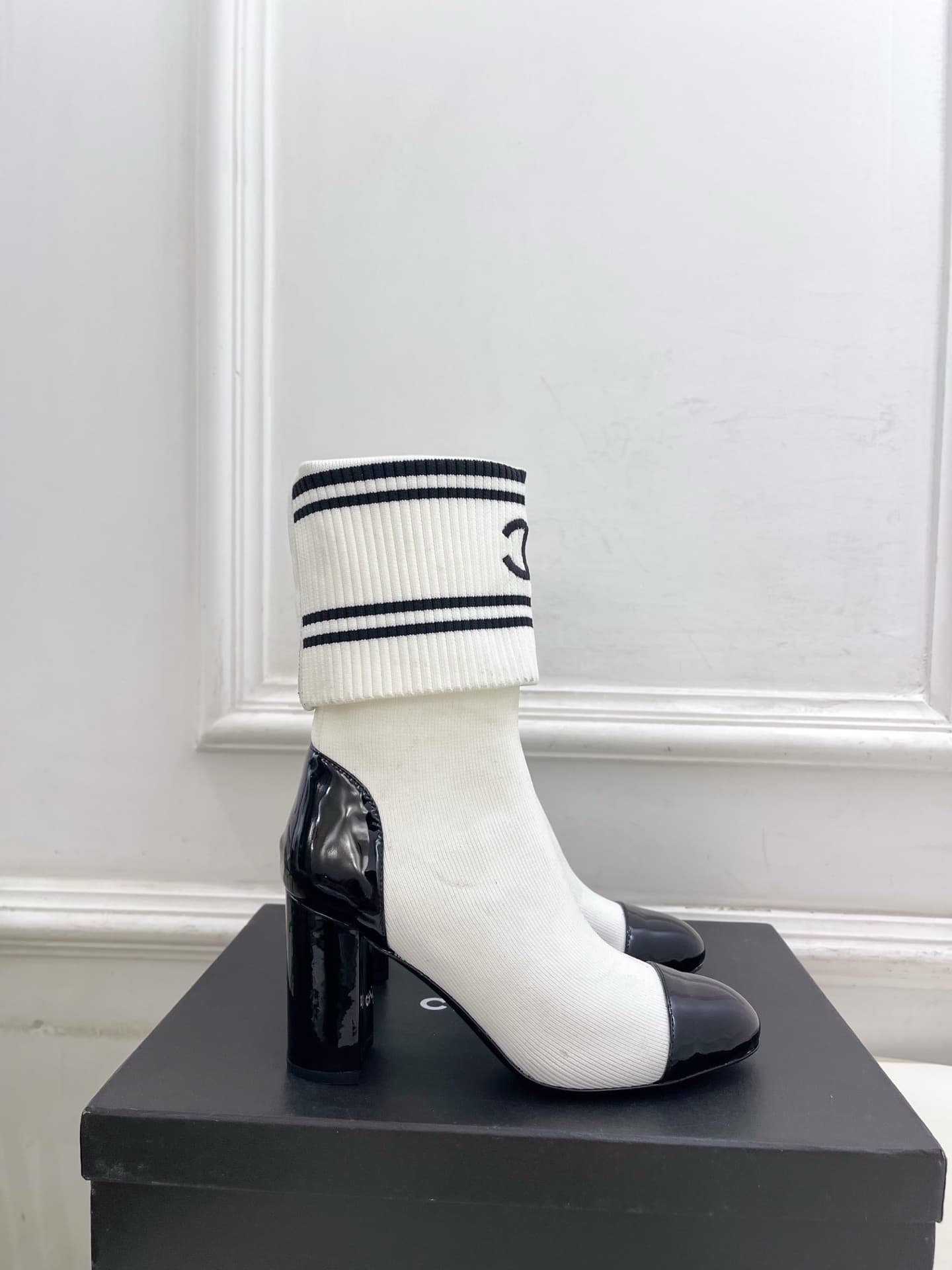 Chanel CC  Ankle Boots Shoes Women