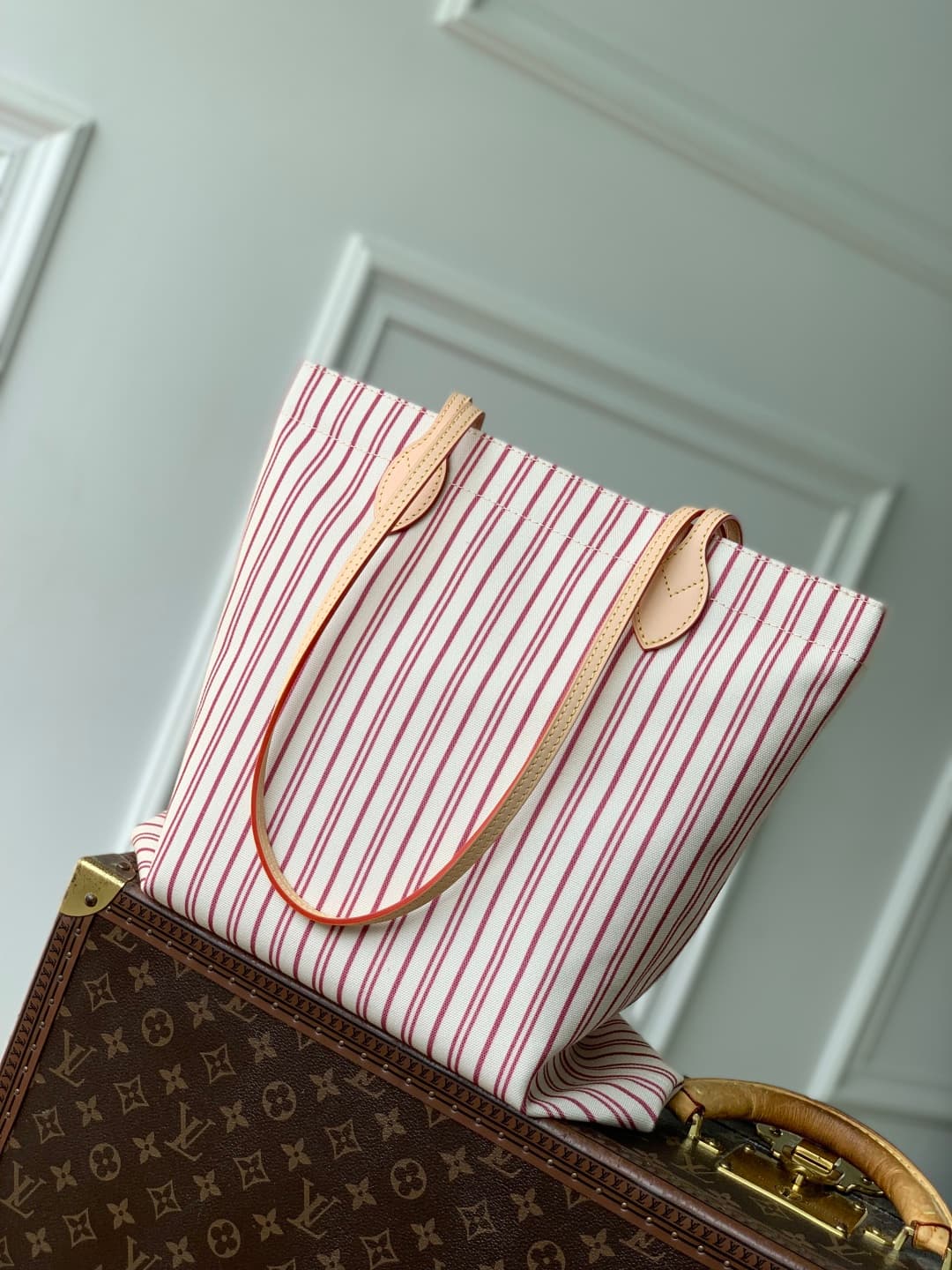 Louis Vuitton Carry It tote bag x Grace Coddington cotton canvas M15121 High