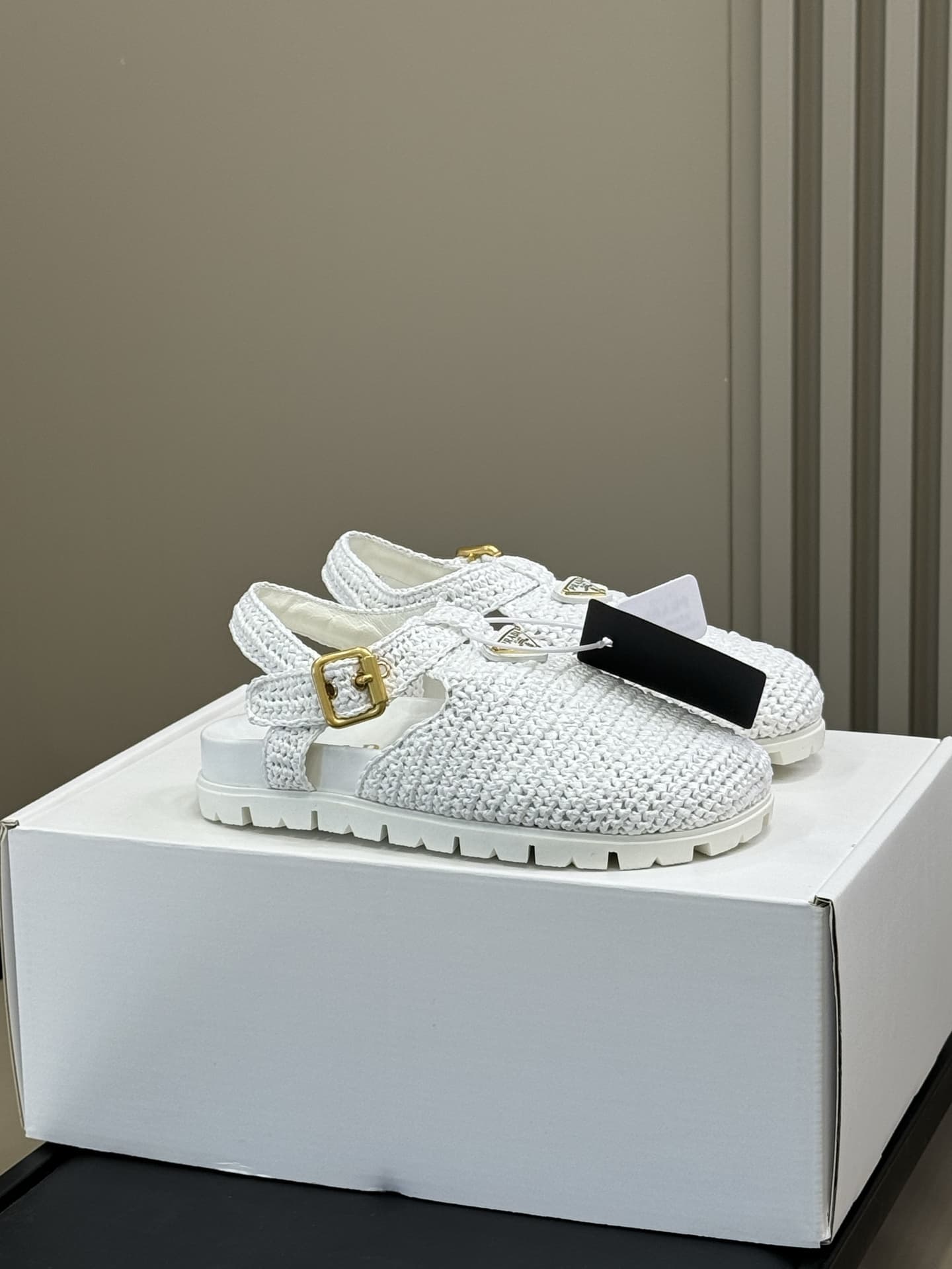 Prada Crochet sandal Shoes Women