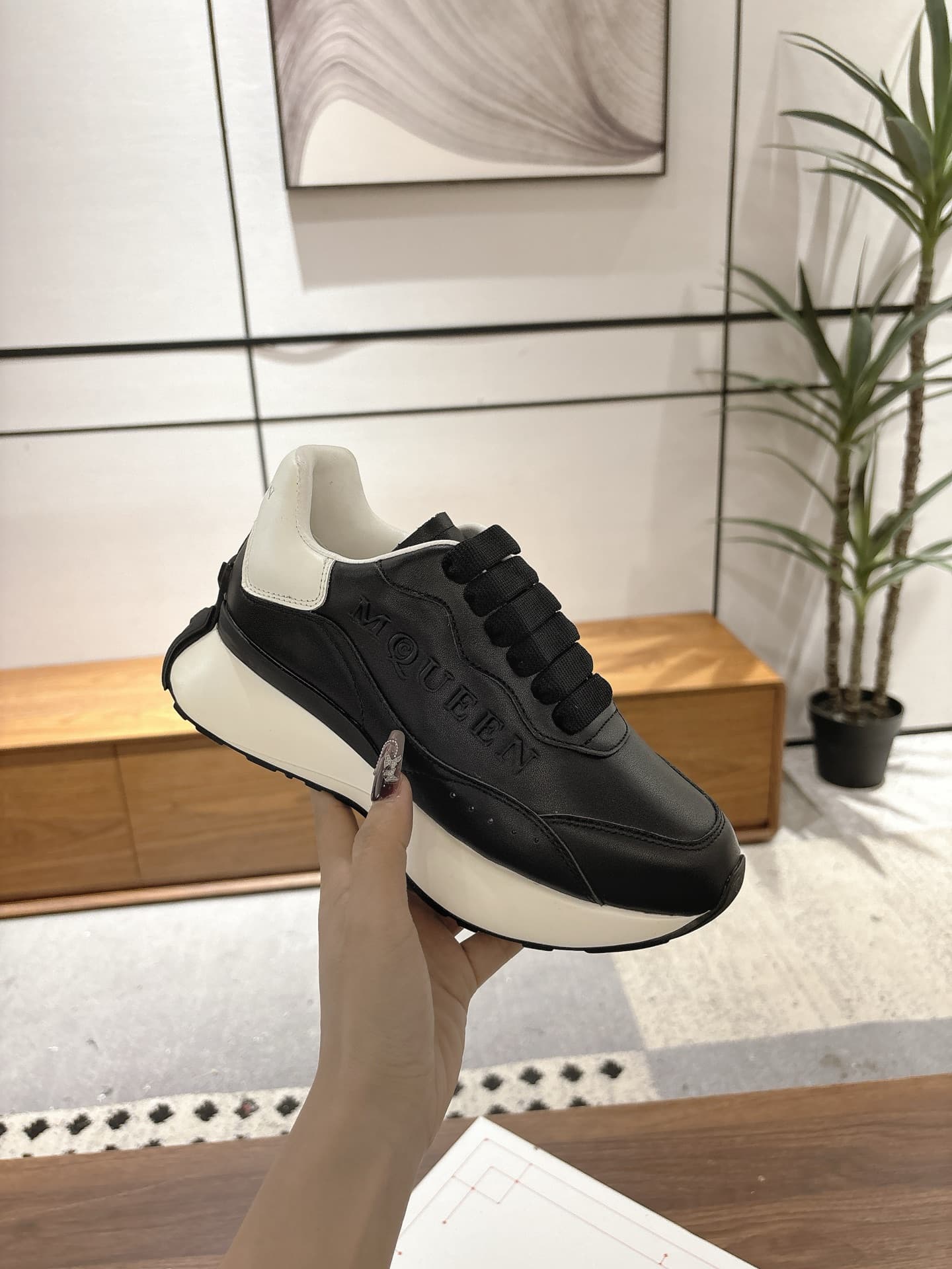 Alexander McQueen Sprint Runner Sneakers Shoes Men Women