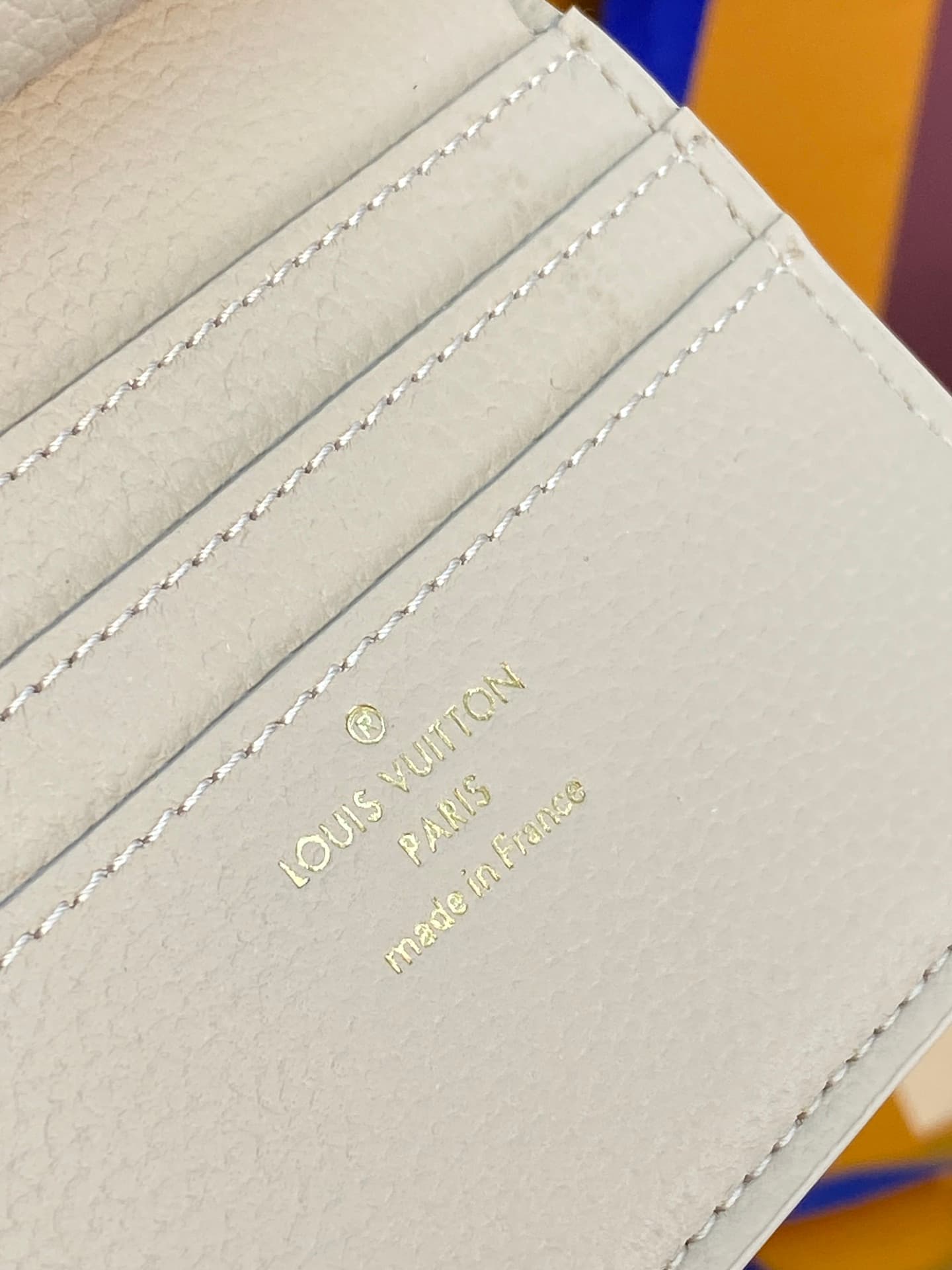 Louis Vuitton Low Key Compact Wallet Beige Smooth calfskin M12408 High