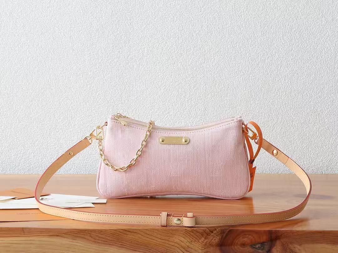 Louis Vuitton Pochette Liv Monogram Denim M14159 High
