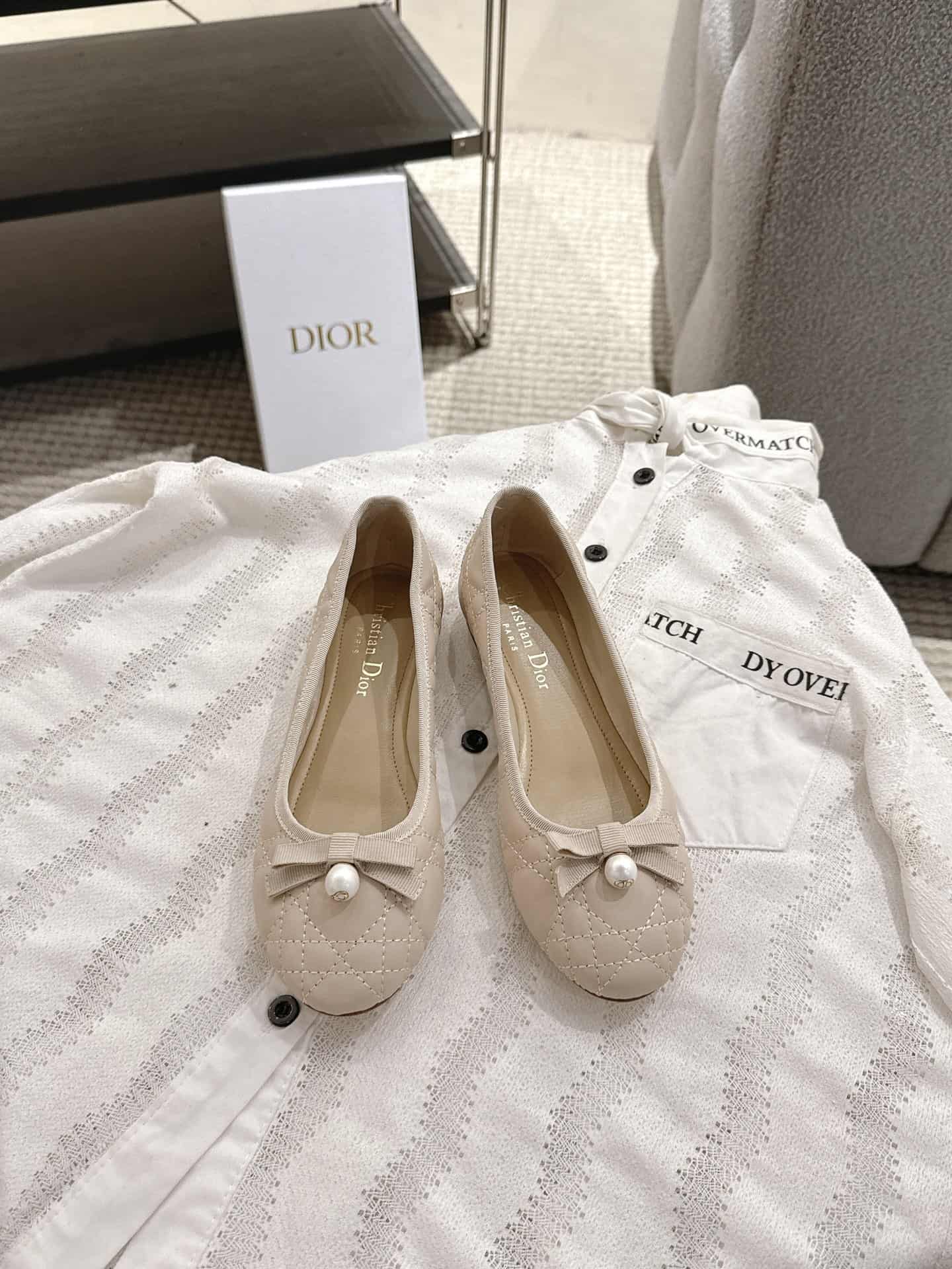 Dior Ballet Flat Shoes Women