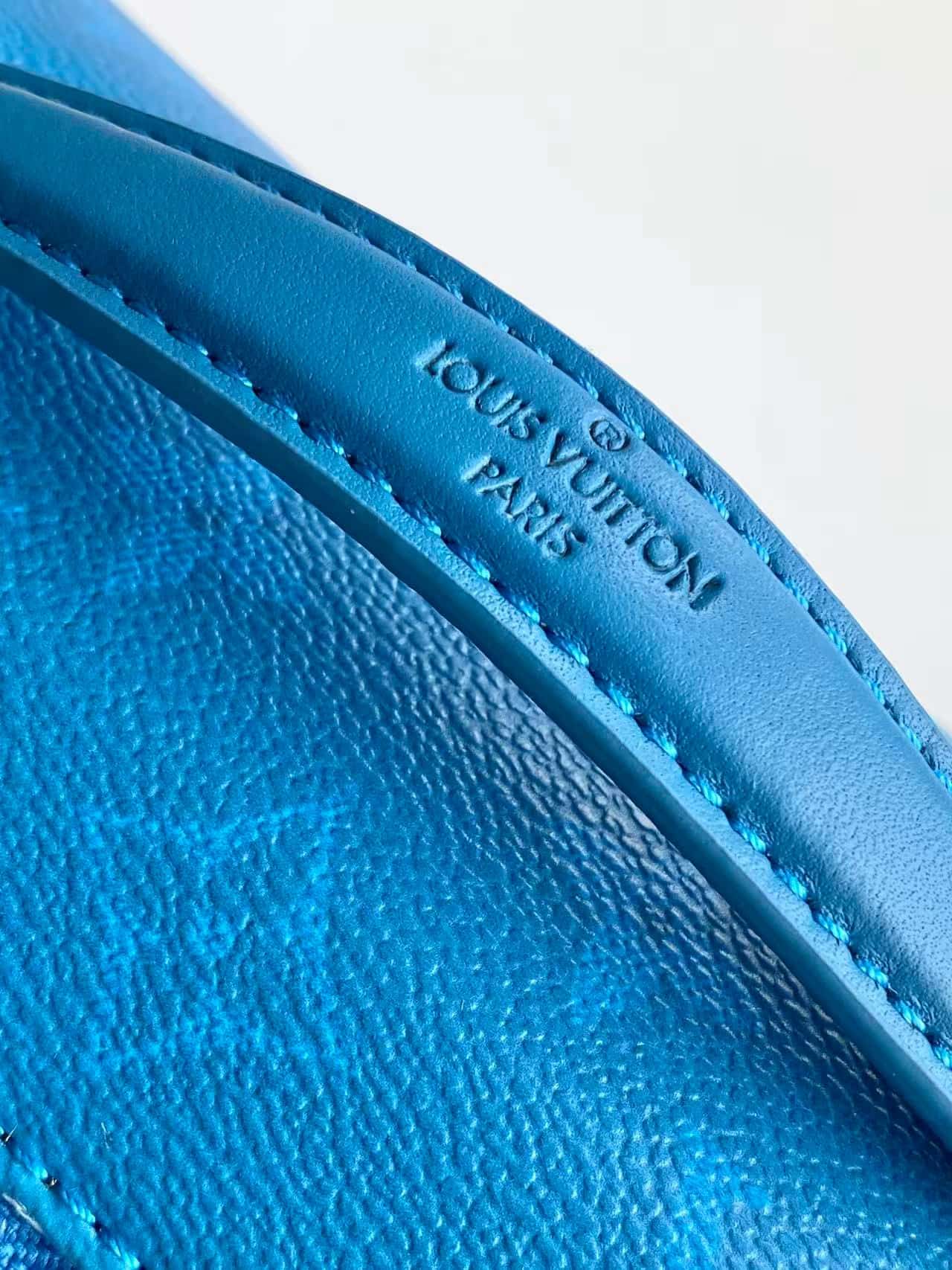 Louis Vuitton Rush Bumbag Blue Monogram Pigment coated canvas M28023 High
