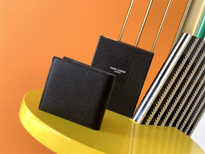 CASSANDRE EAST/WEST WALLET IN GRAIN DE POUDRE LEATHER High
