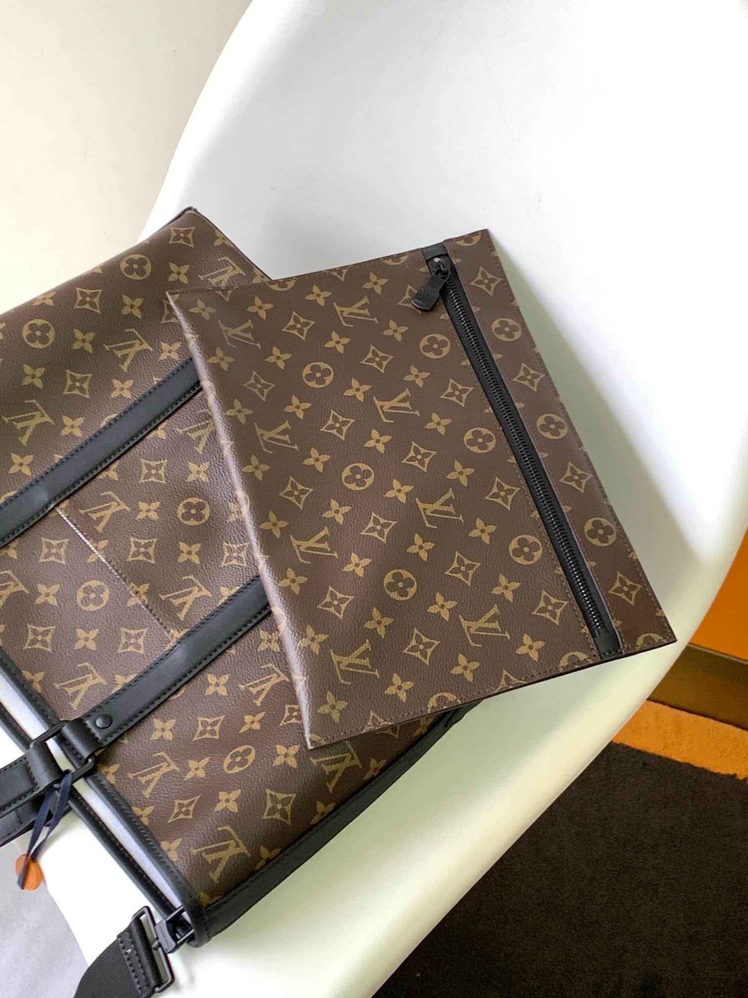 Louis Vuitton Monogram Macassar Weekend Tote M45734 High