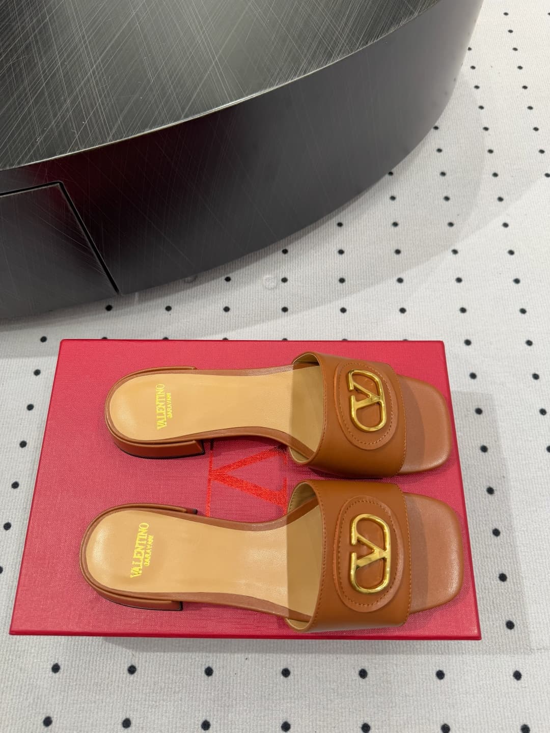 Valentino Vlogo Signature Slide Sandal Shoes Women