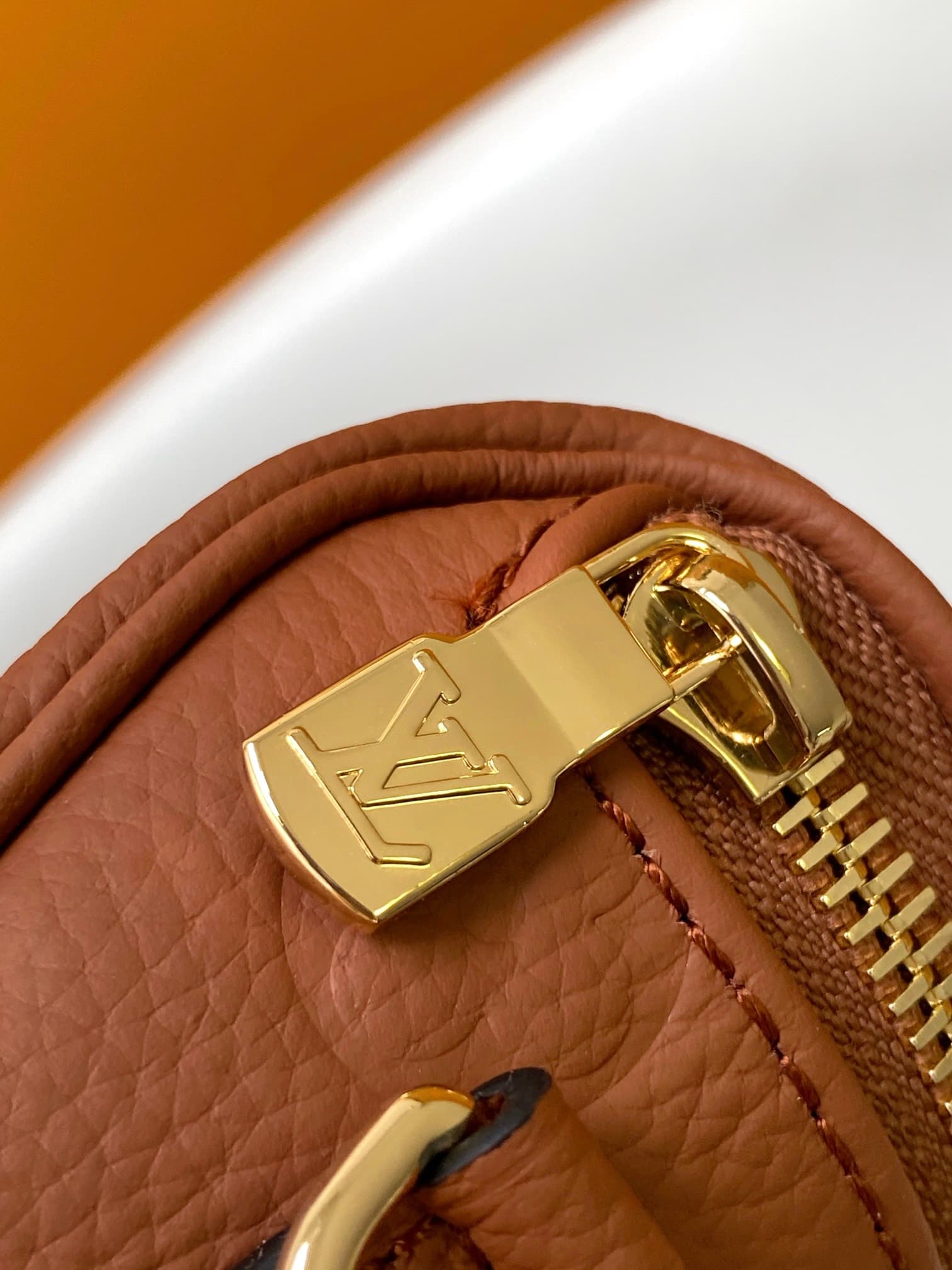 Louis Vuitton Mini Bumbag Cognac Monogram Empreinte Leather M12753 High